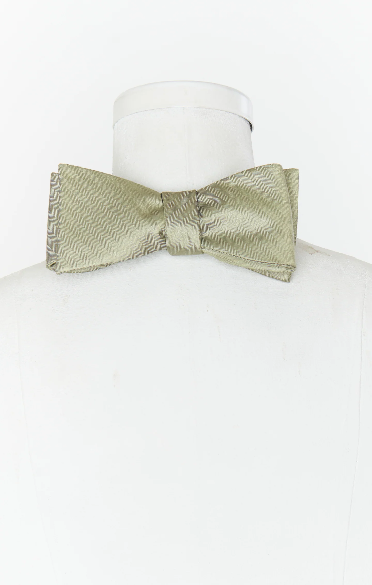 Josh Bow Tie ~ Moss Green Solid - Image 8