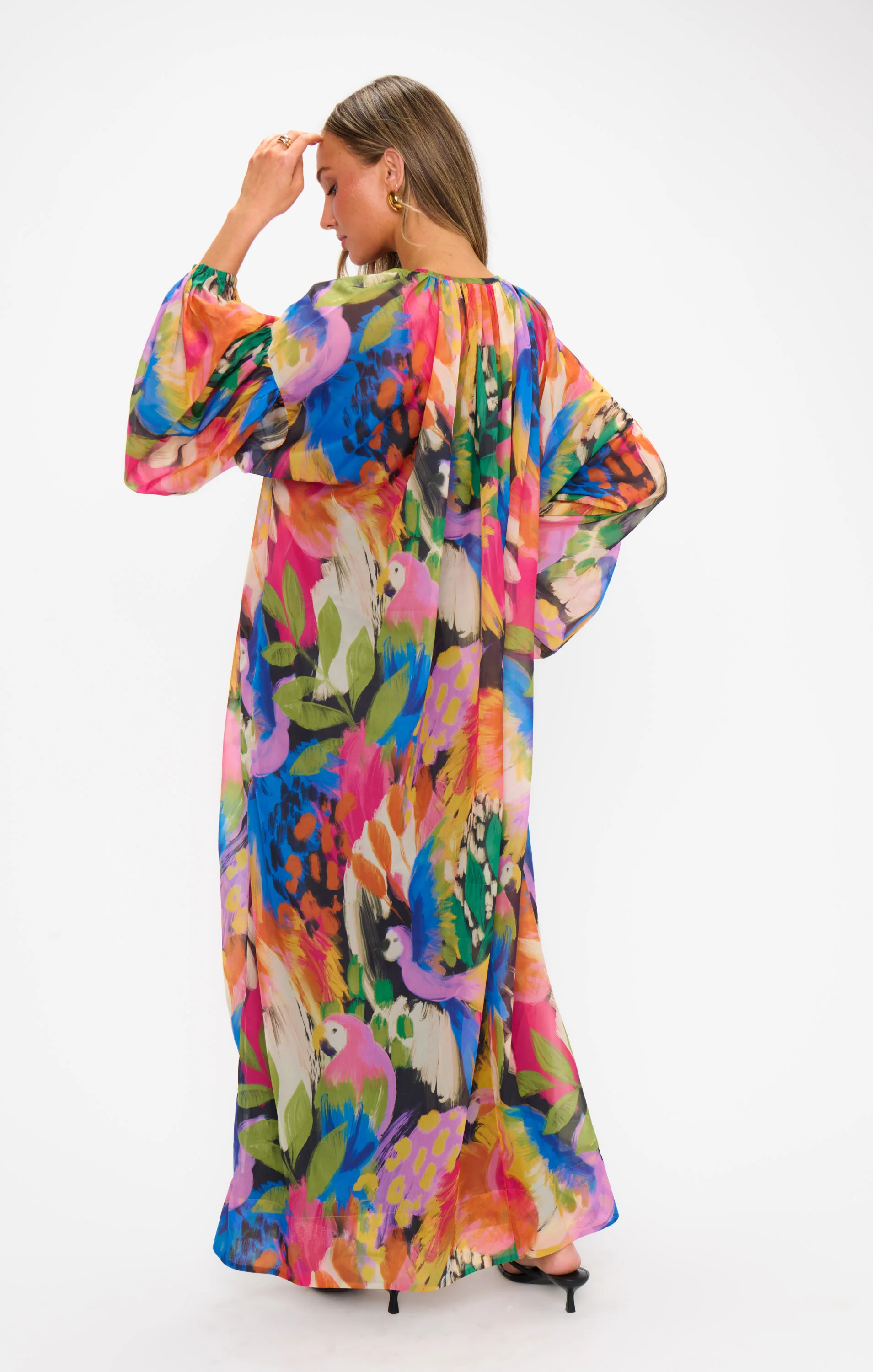Karla Maxi Dress ~ Midnight in Rio - Image 2