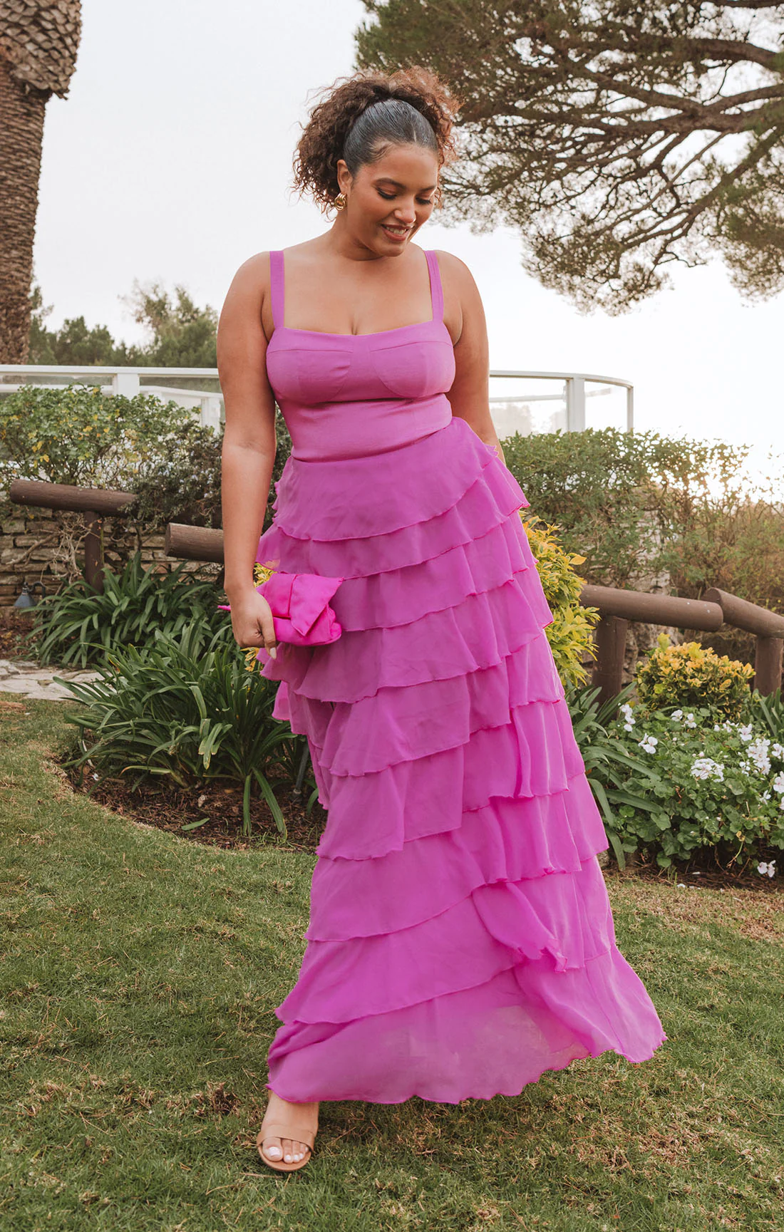 Katarina Maxi Dress ~ Magenta Majesty - Image 3