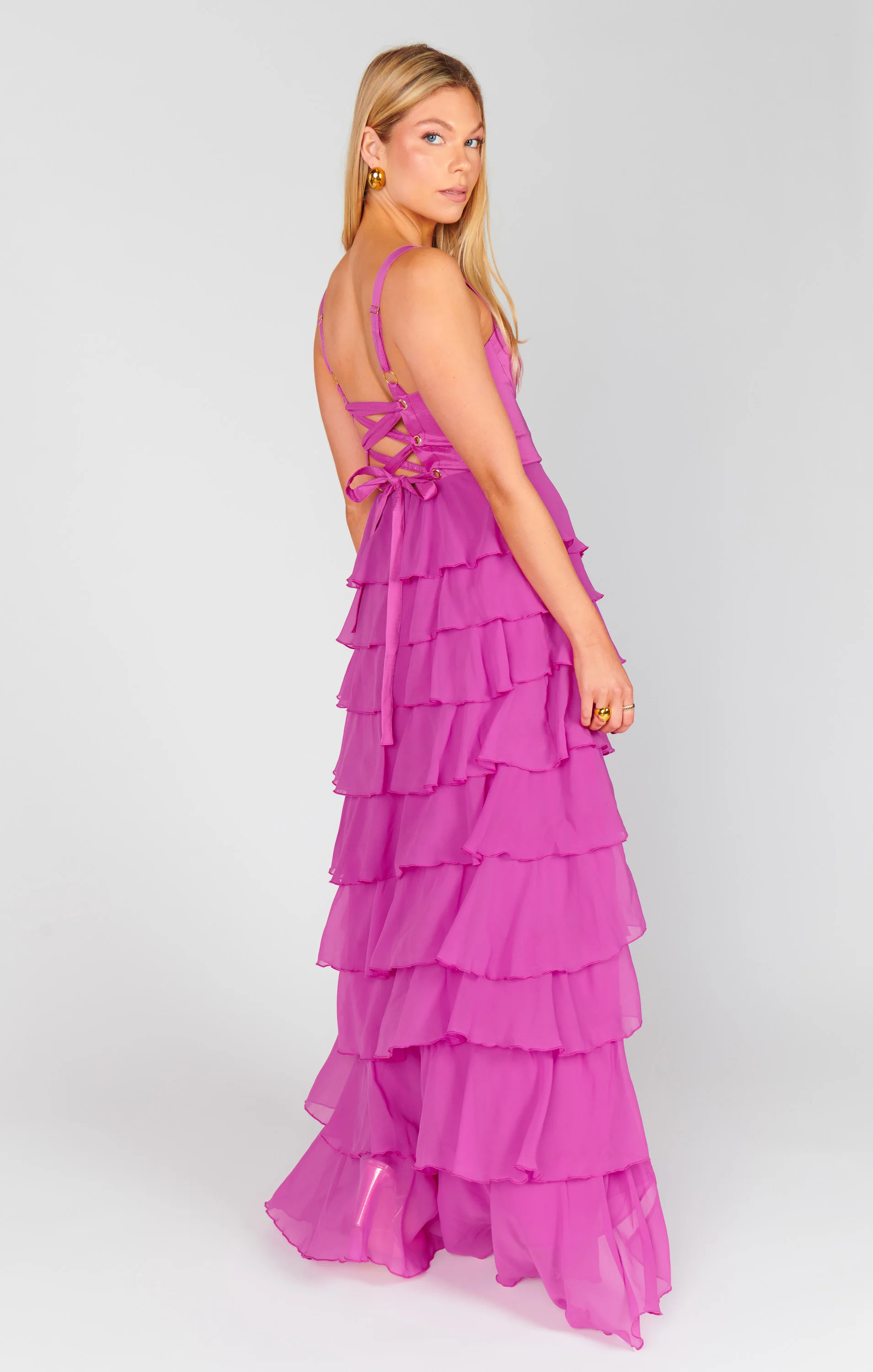 Katarina Maxi Dress ~ Magenta Majesty - Image 6