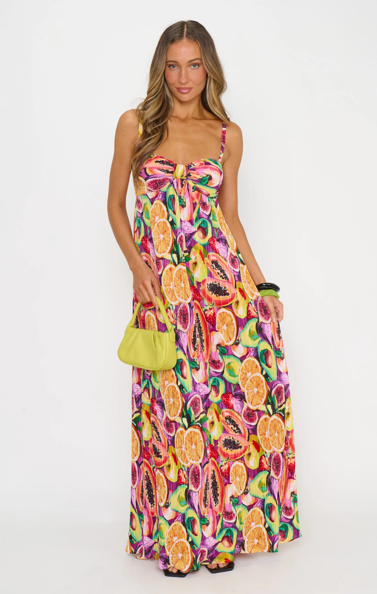 Kaya Maxi Dress ~ Fruit Slices - Image 5