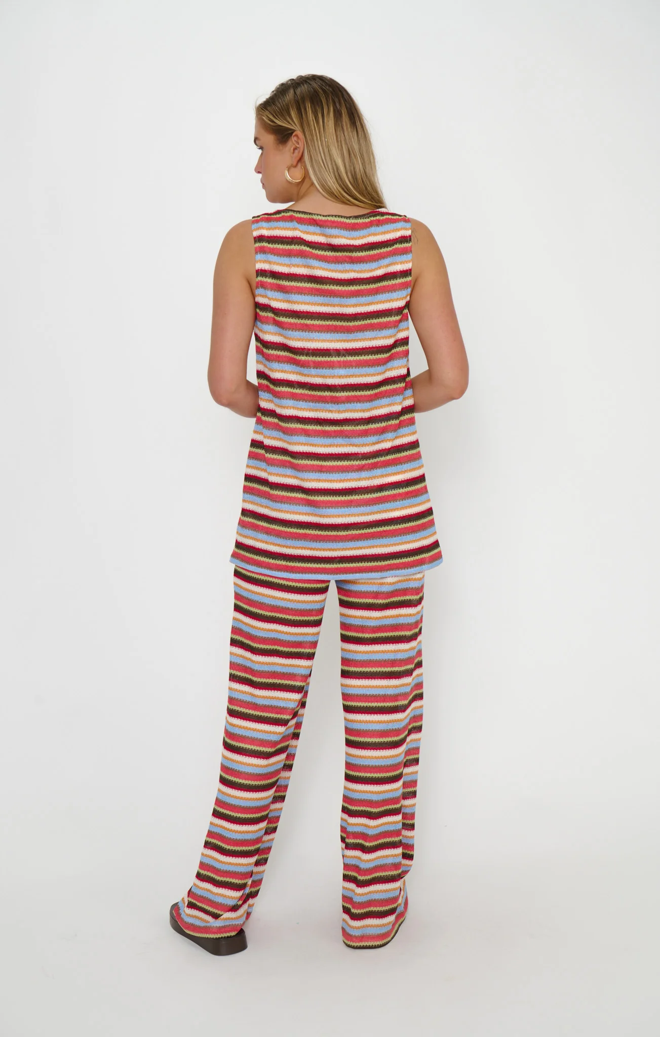 Kenny Tunic ~ Sunkissed Stripe Knit - Image 5