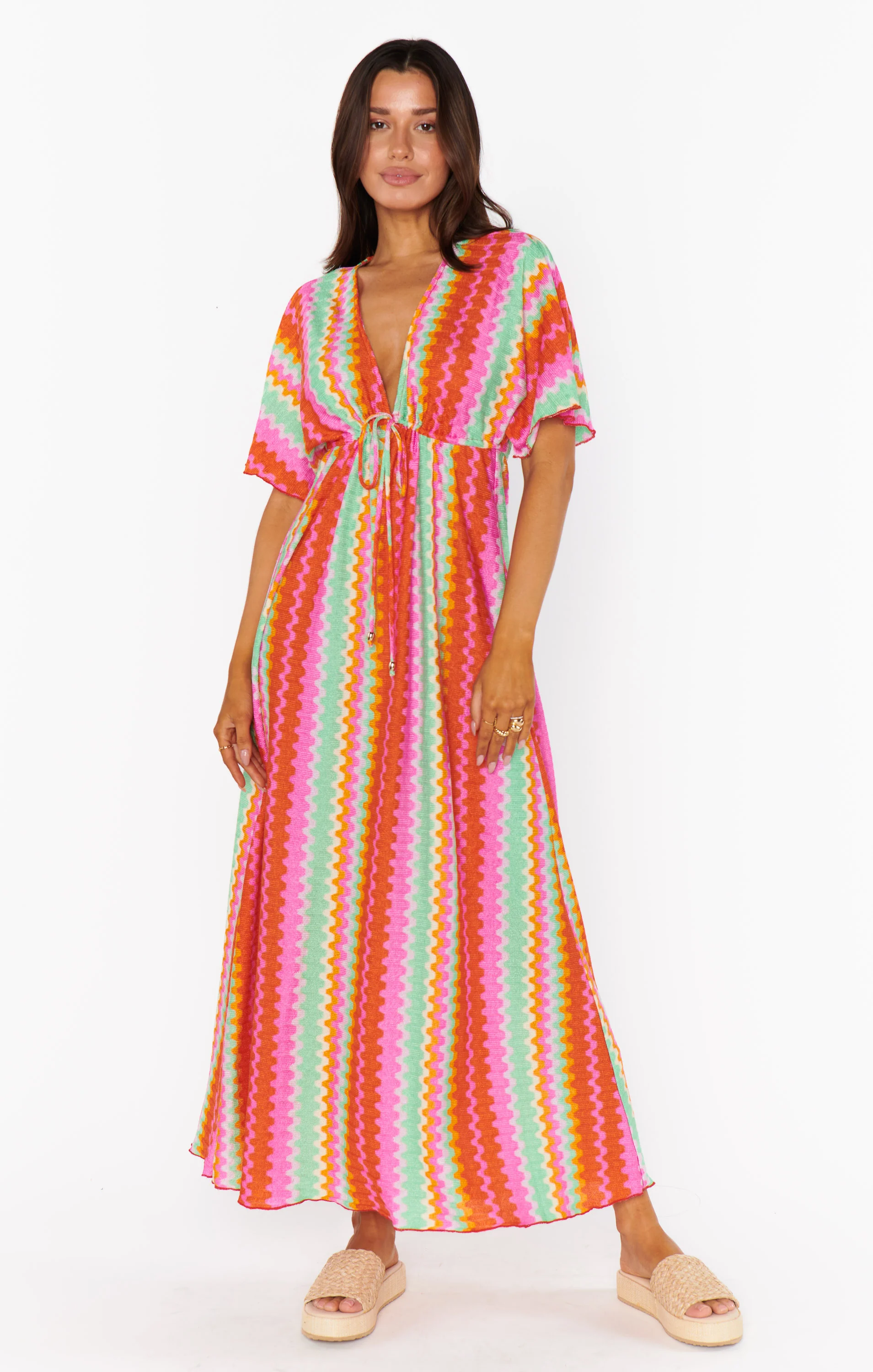 Kenzie Maxi Dress ~ Cabo Groovy Knit - Image 3