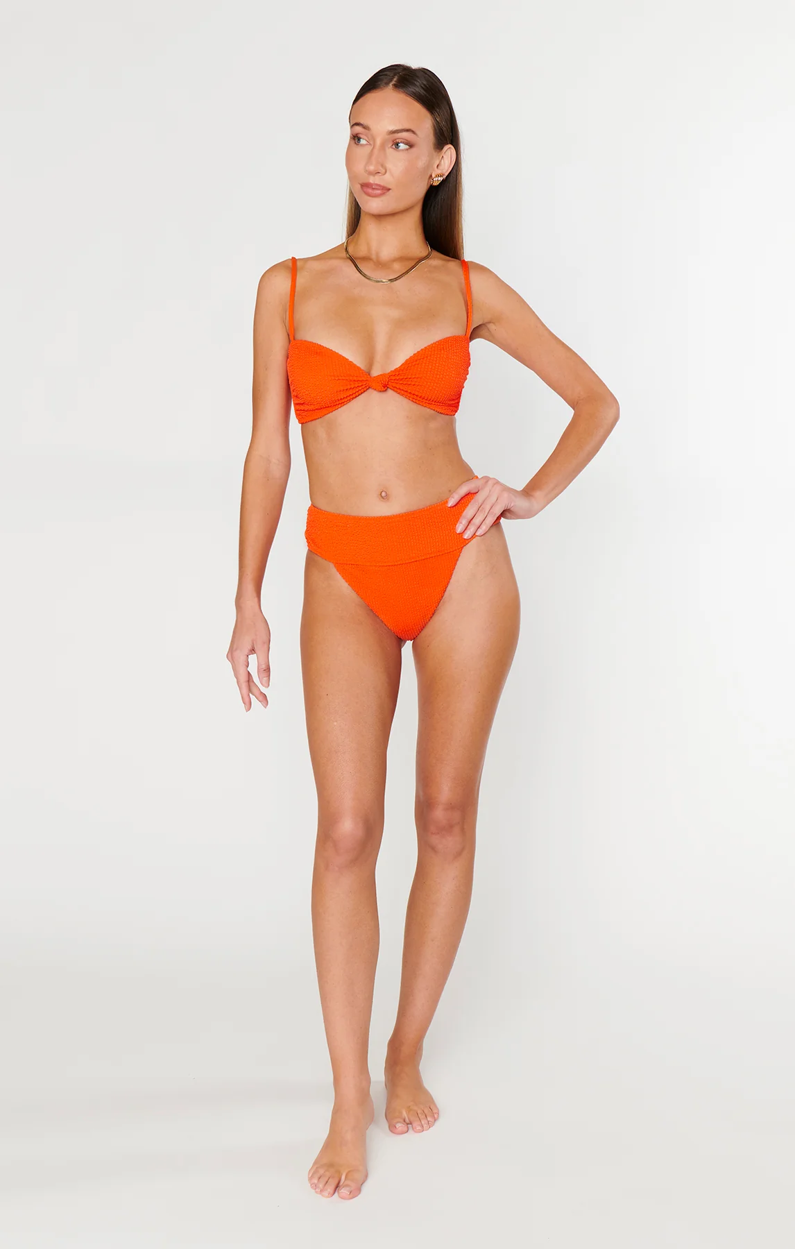 Keys Top ~ Blood Orange Scrunch - Image 4