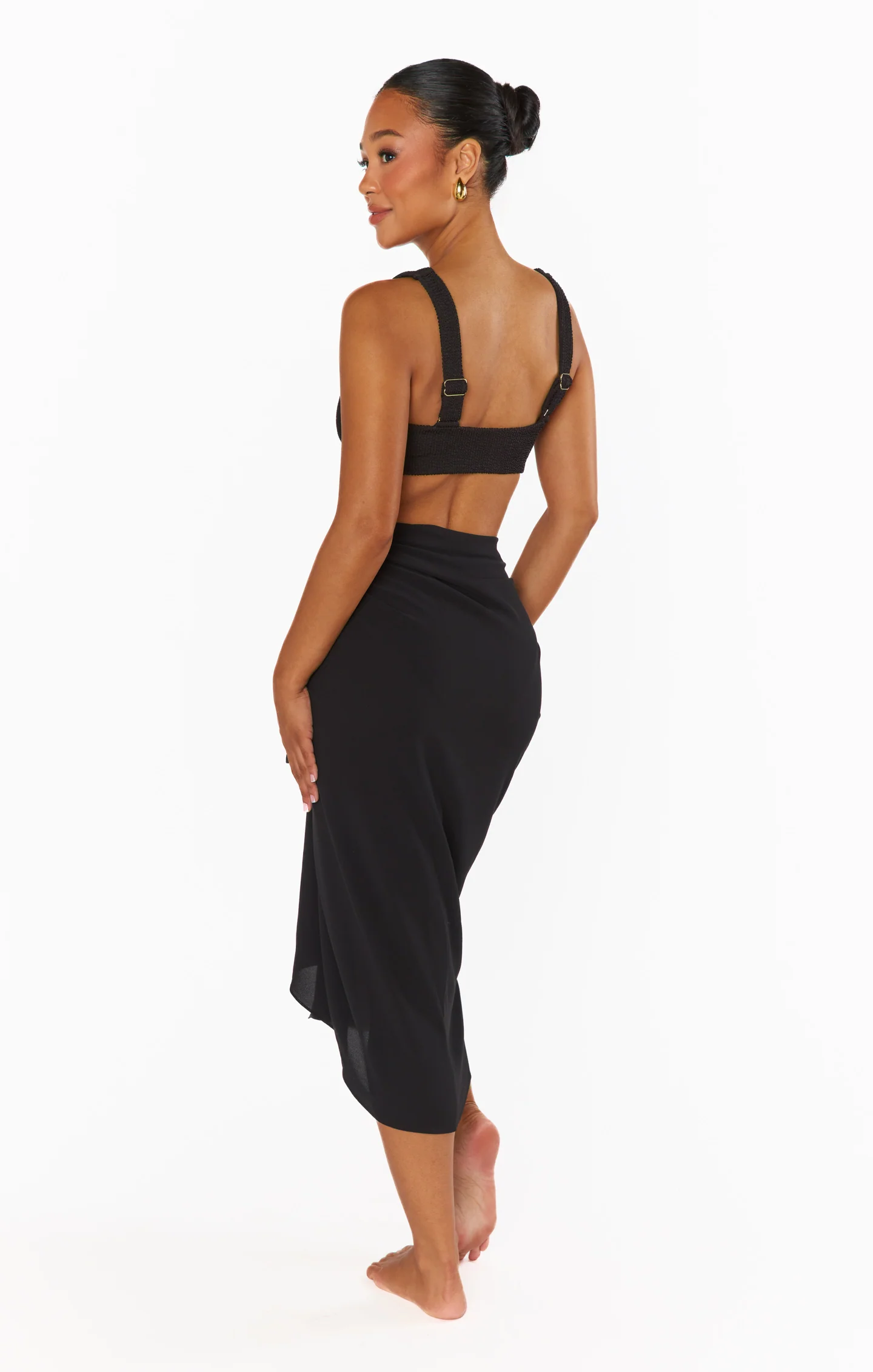 Kiran Sarong ~ Black - Image 3