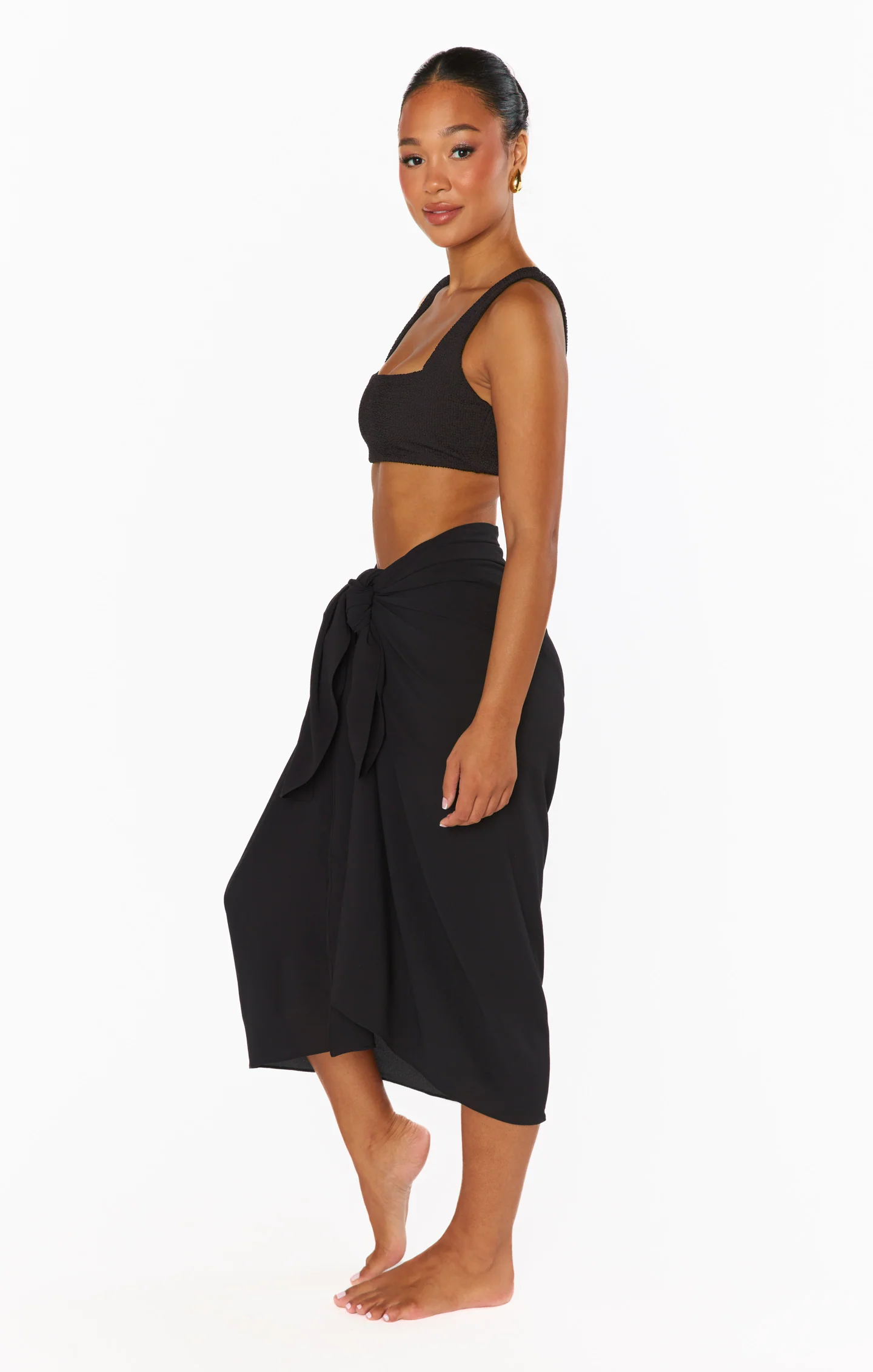 Kiran Sarong ~ Black - Image 5