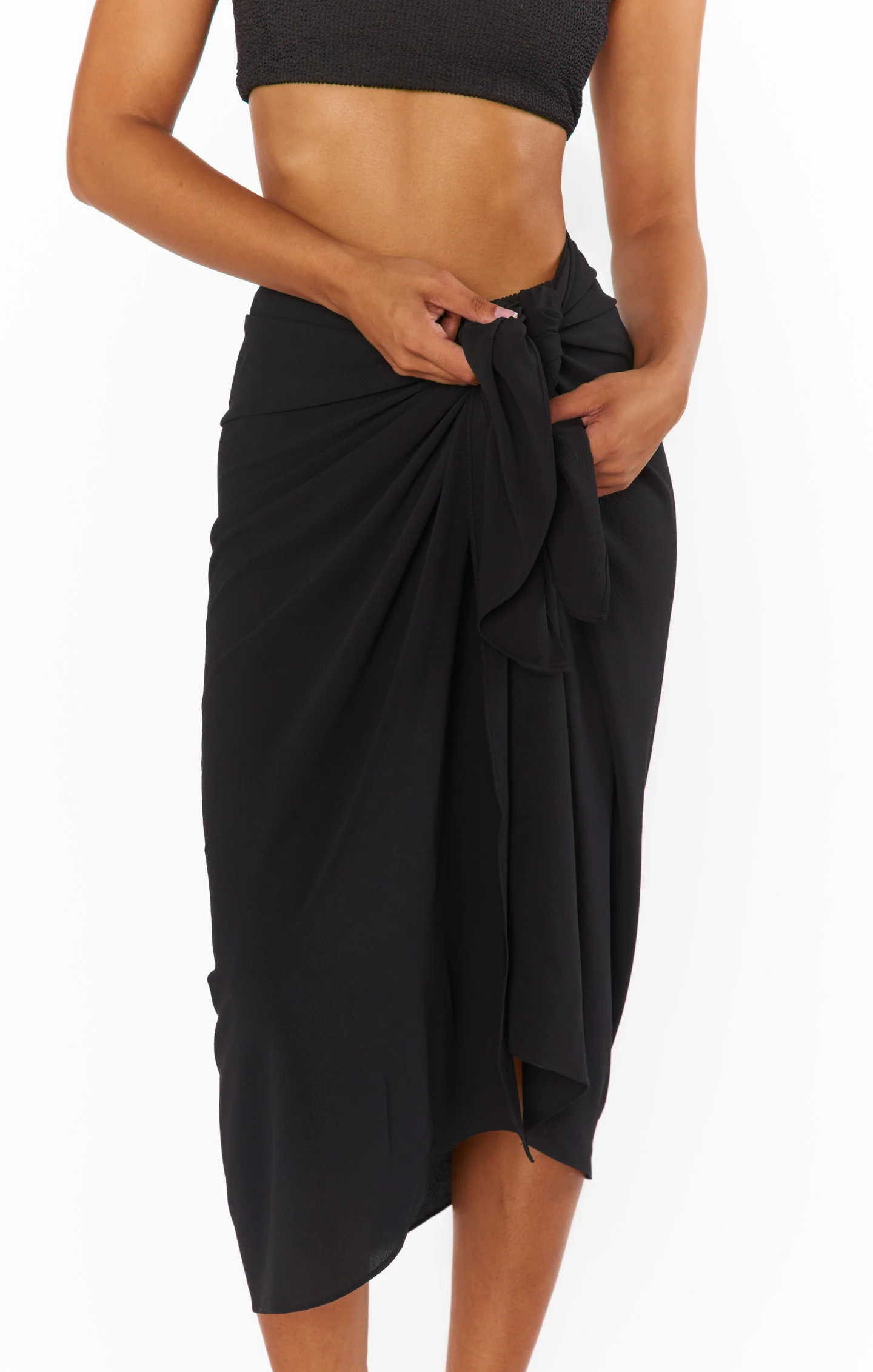 Kiran Sarong ~ Black - Image 6