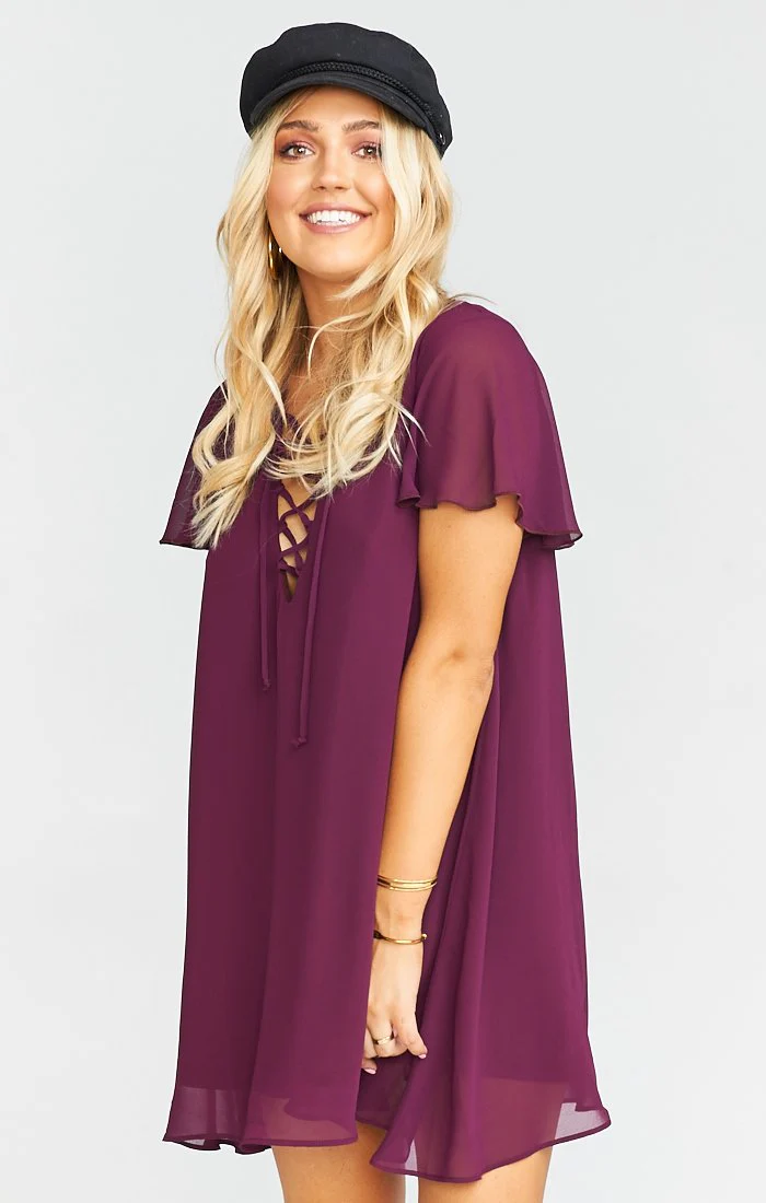 Kylie Lace Up Dress - Image 3