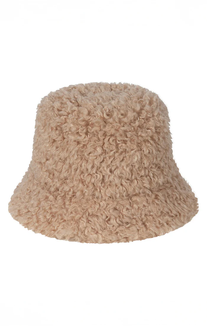 Lack of Color Fluffy Bucket ~ Cashew - Image 3