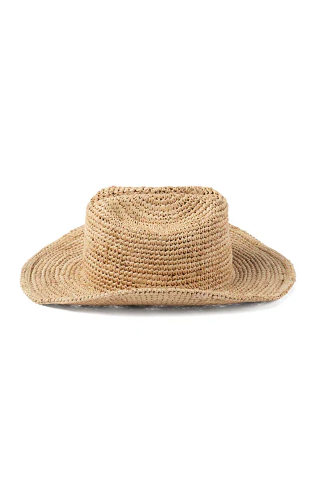 Lack of Color Raffia Cowboy Hat ~ Natural - Image 10