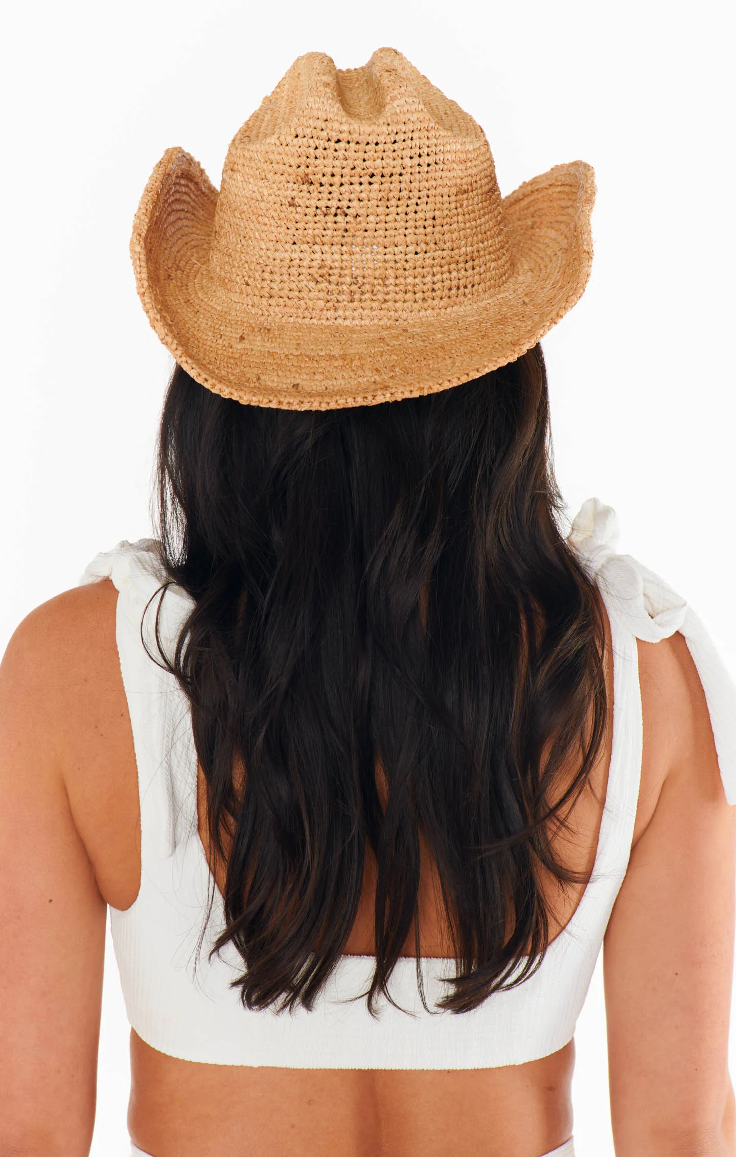 Lack of Color Raffia Cowboy Hat ~ Natural - Image 8