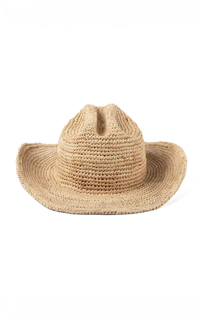 Lack of Color Raffia Cowboy Hat ~ Natural - Image 9