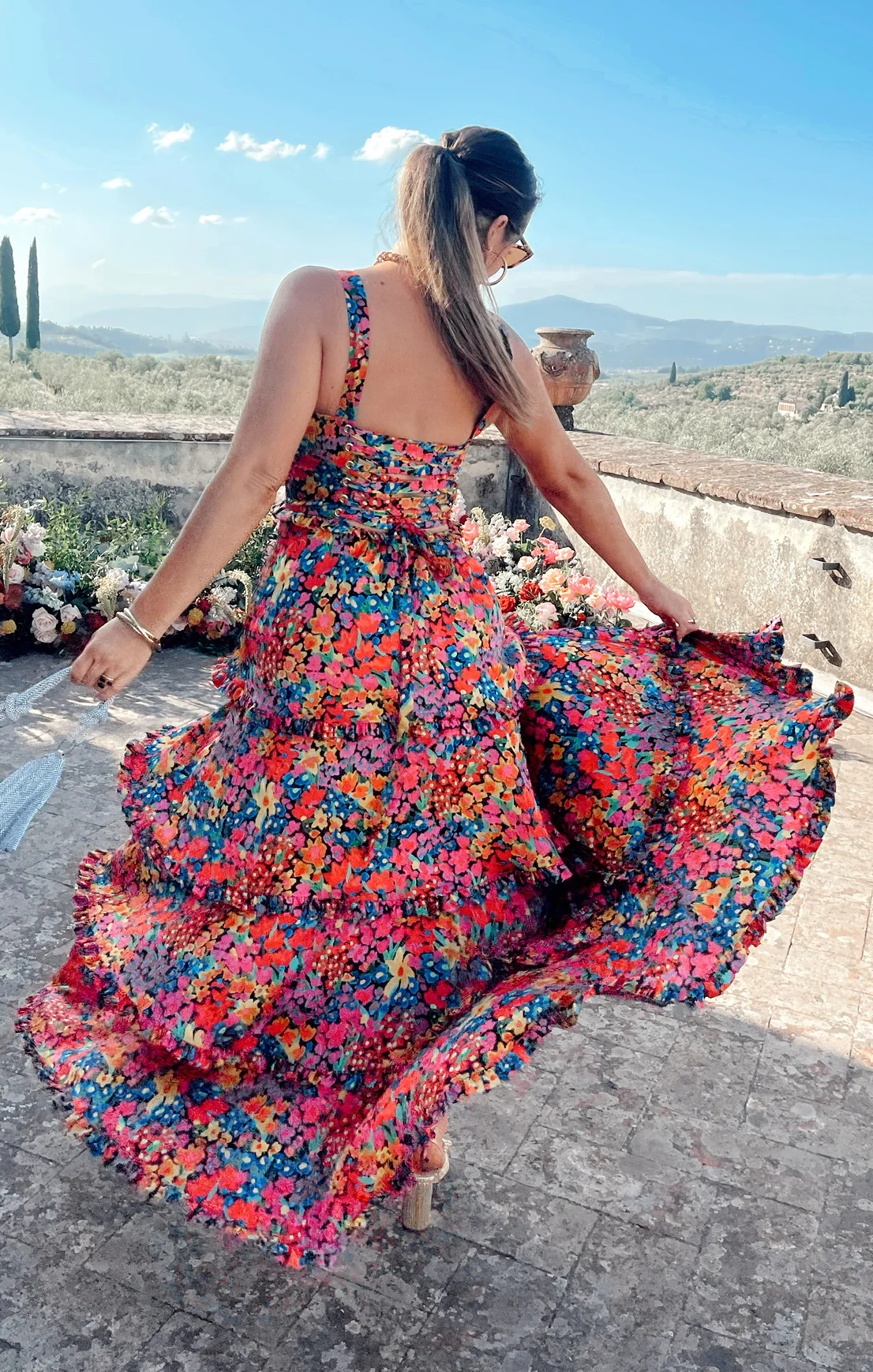 Lady Corset Dress ~ Garden Glow Luxe - Image 4