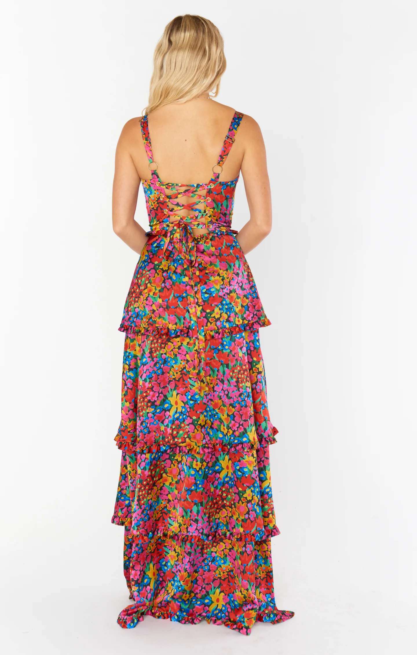 Lady Corset Dress ~ Garden Glow Luxe - Image 6
