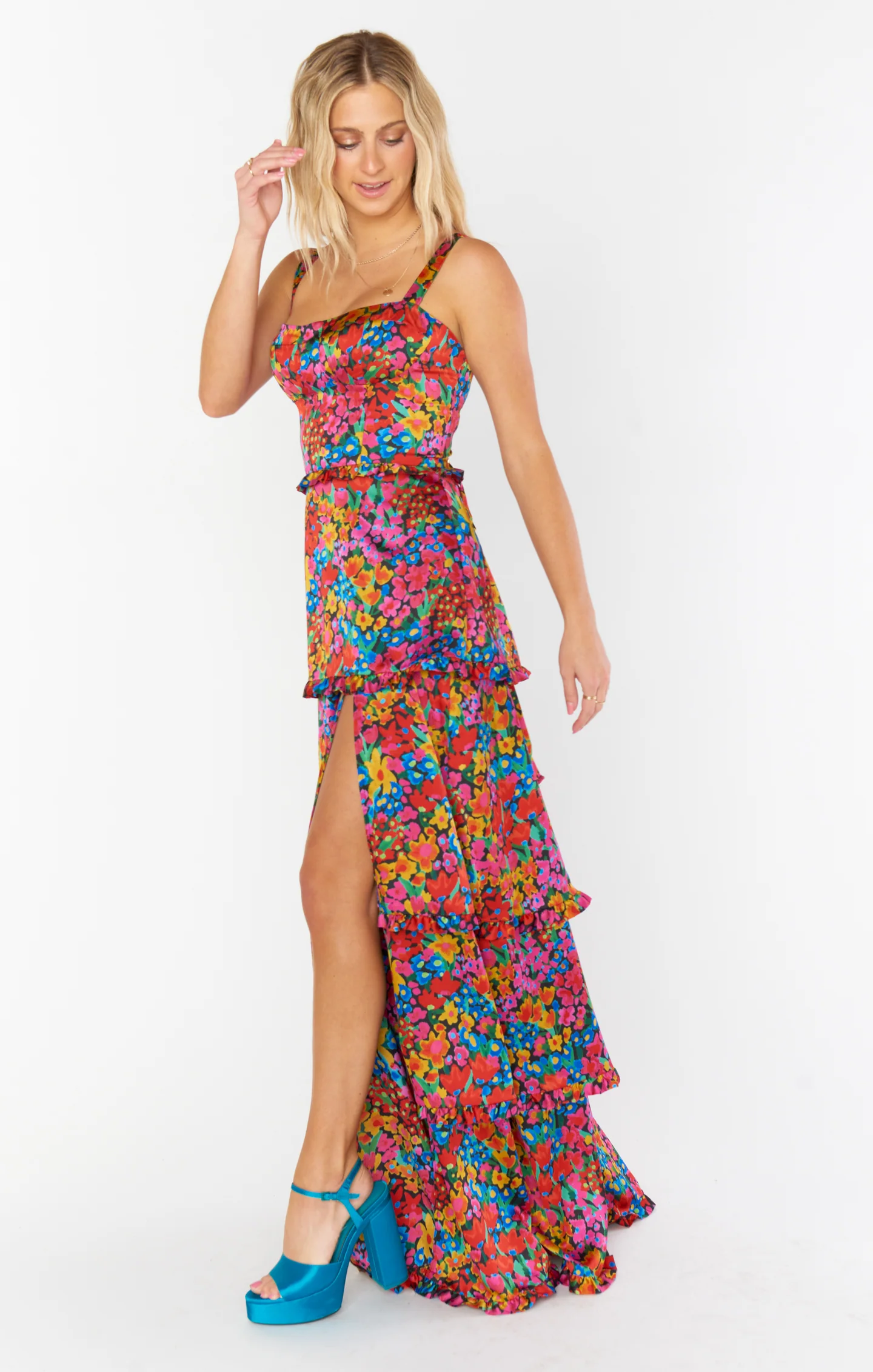 Lady Corset Dress ~ Garden Glow Luxe - Image 7