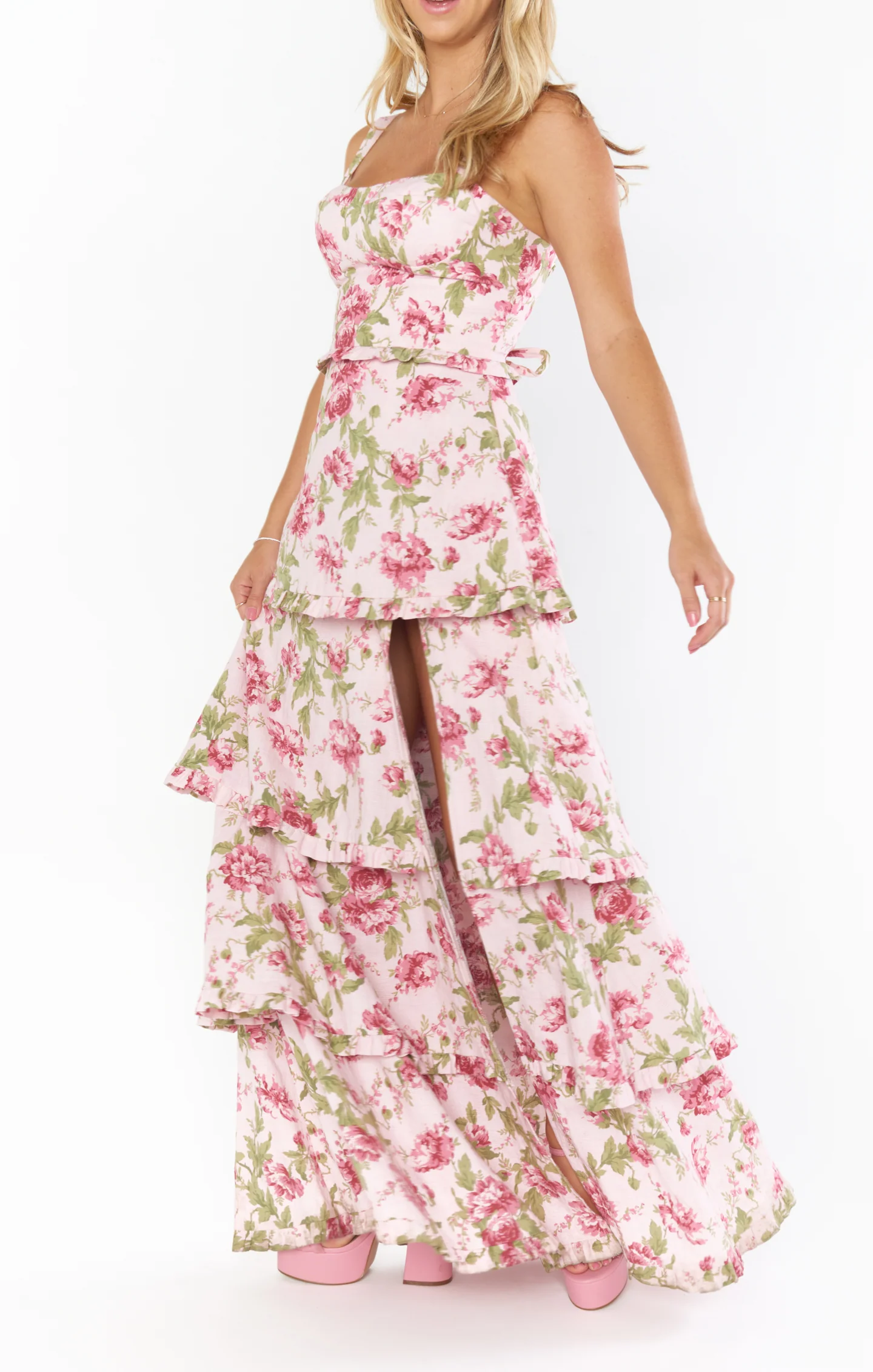Lady Corset Dress ~ Garden Romantic - Image 12