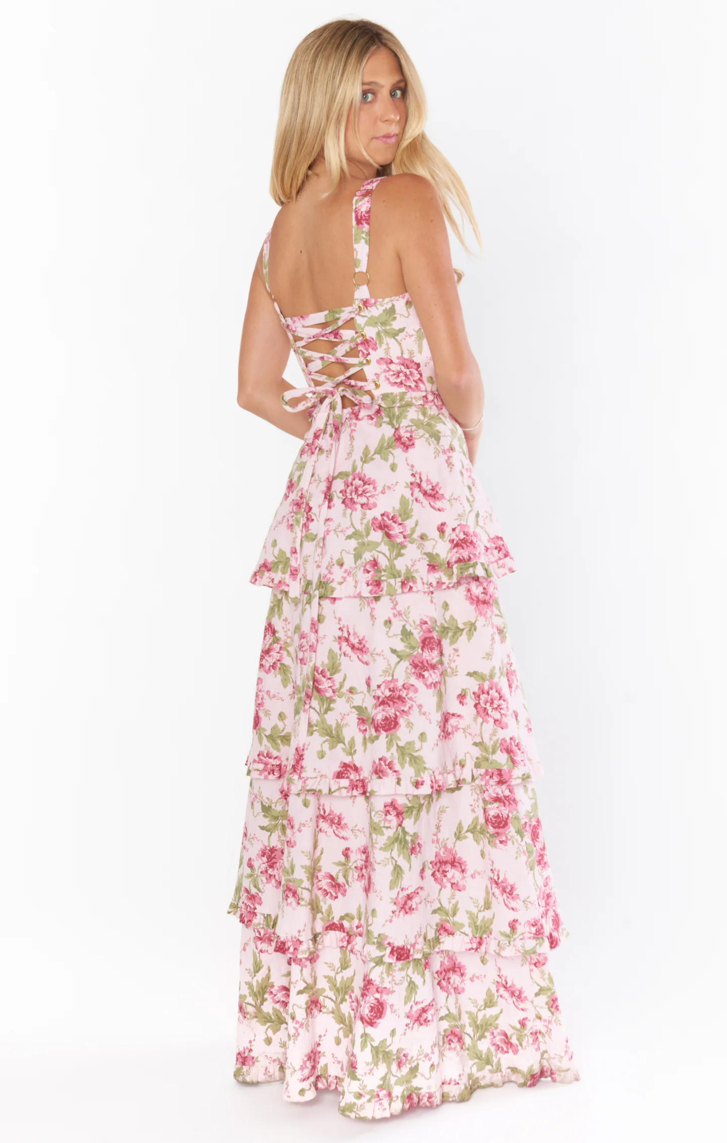 Lady Corset Dress ~ Garden Romantic - Image 8