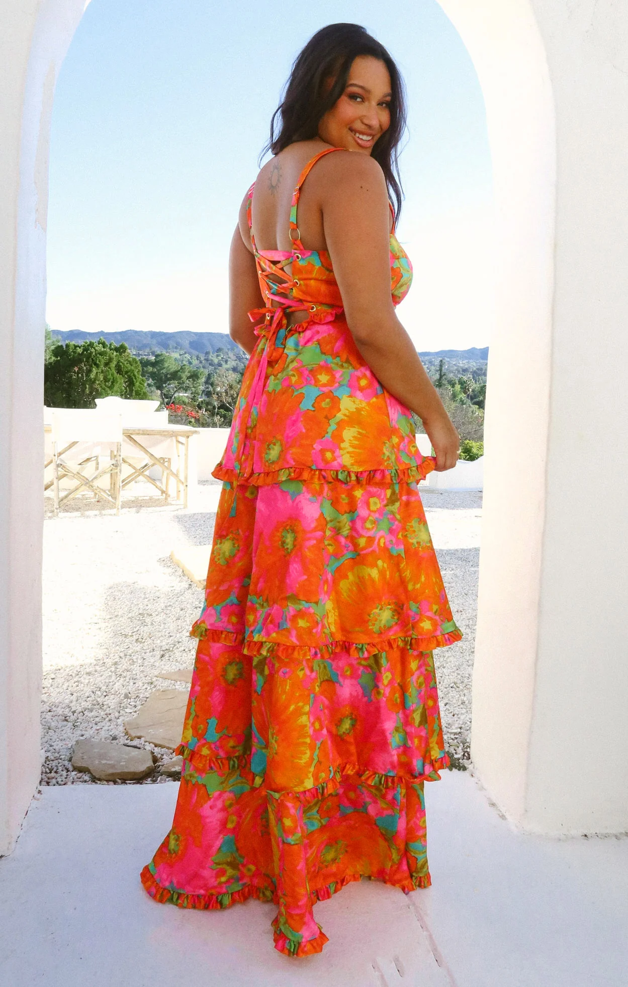 Lady Corset Dress ~ Miss Malibu - Image 3