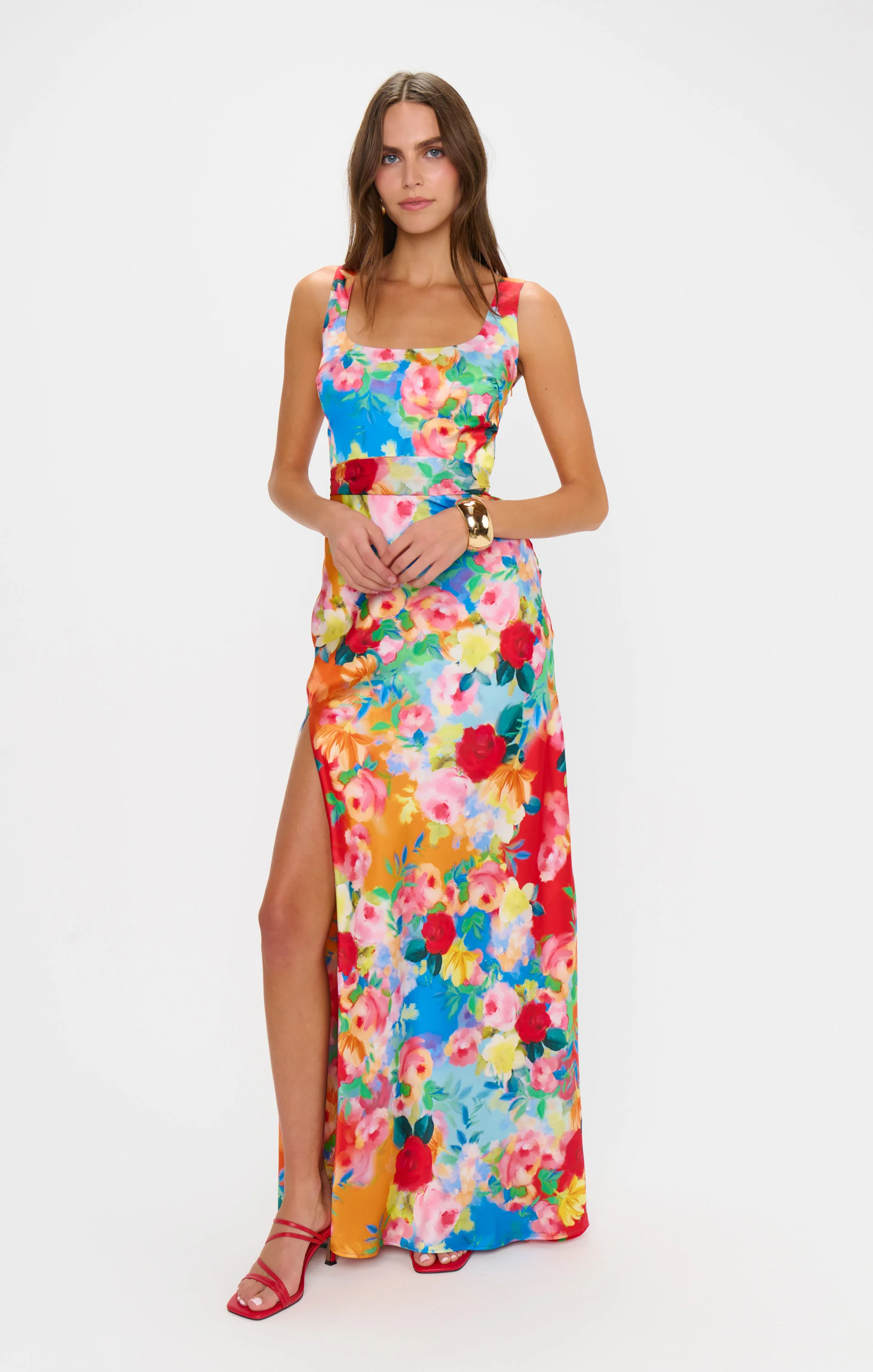 Lana Maxi Dress ~ Sunset Garden Gala - Image 4