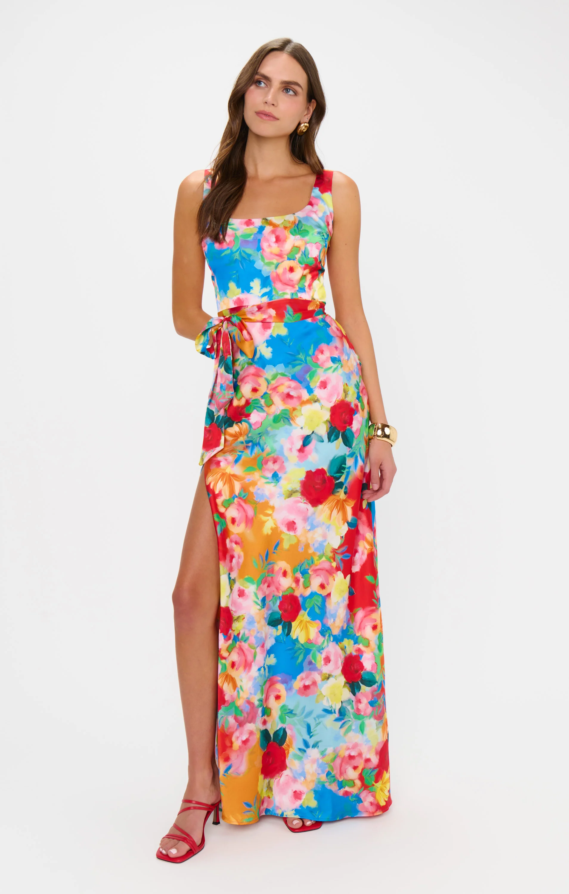 Lana Maxi Dress ~ Sunset Garden Gala - Image 5