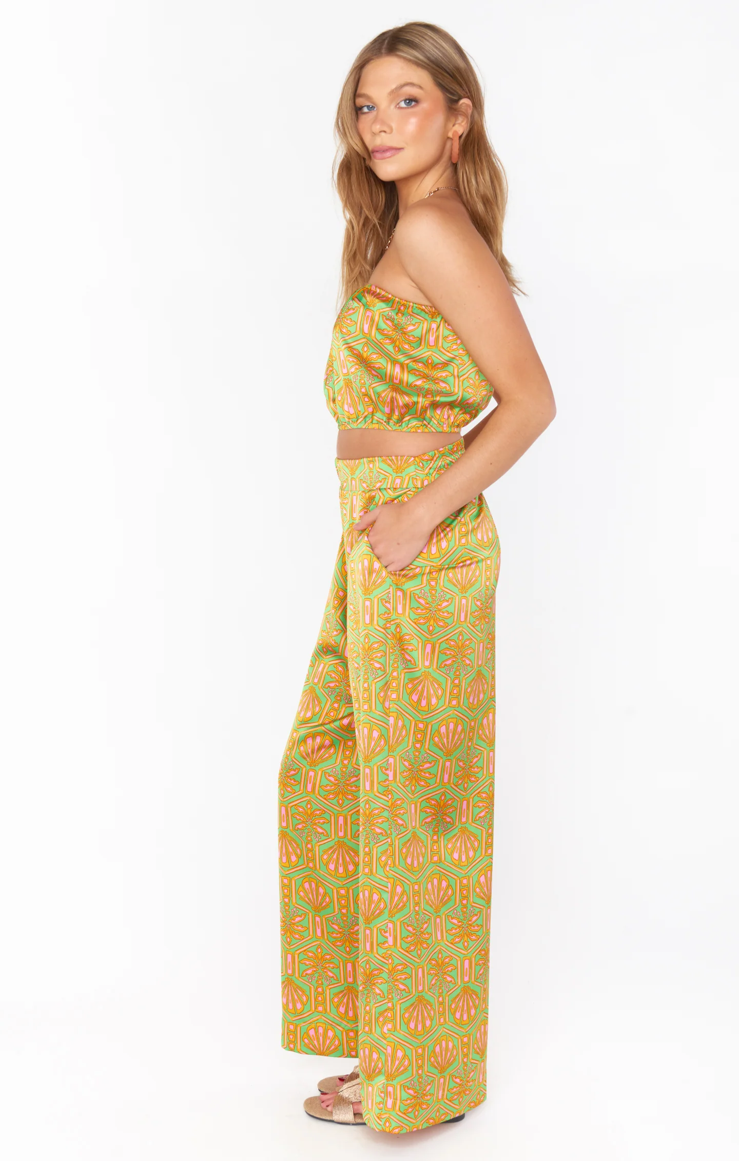 Landon Pants ~ Palm Deco - Image 4