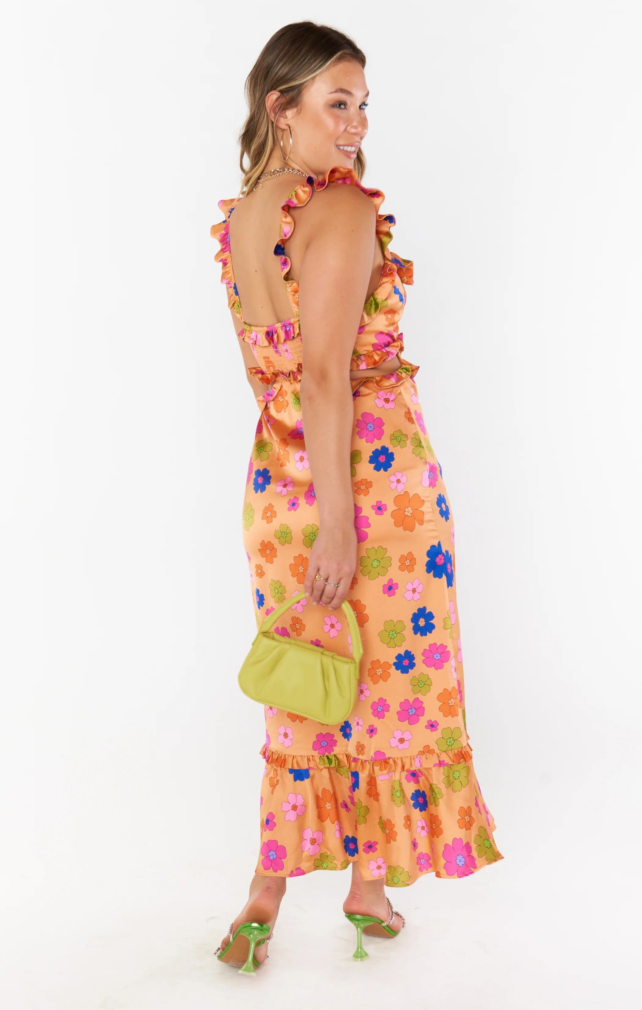 Lane Midi Dress ~ Poppin Poppy - Image 6