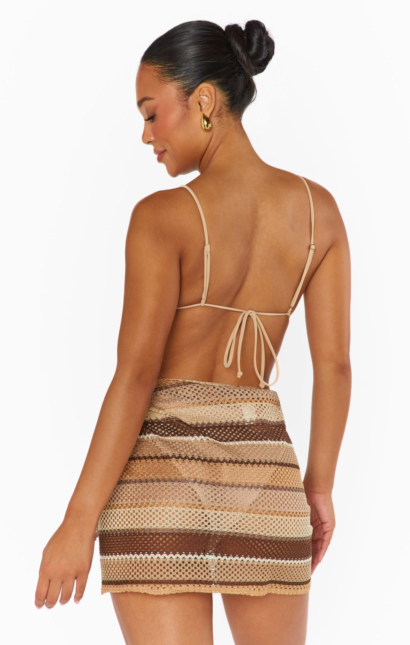 Leyla Sarong ~ Neutral Crochet - Image 5