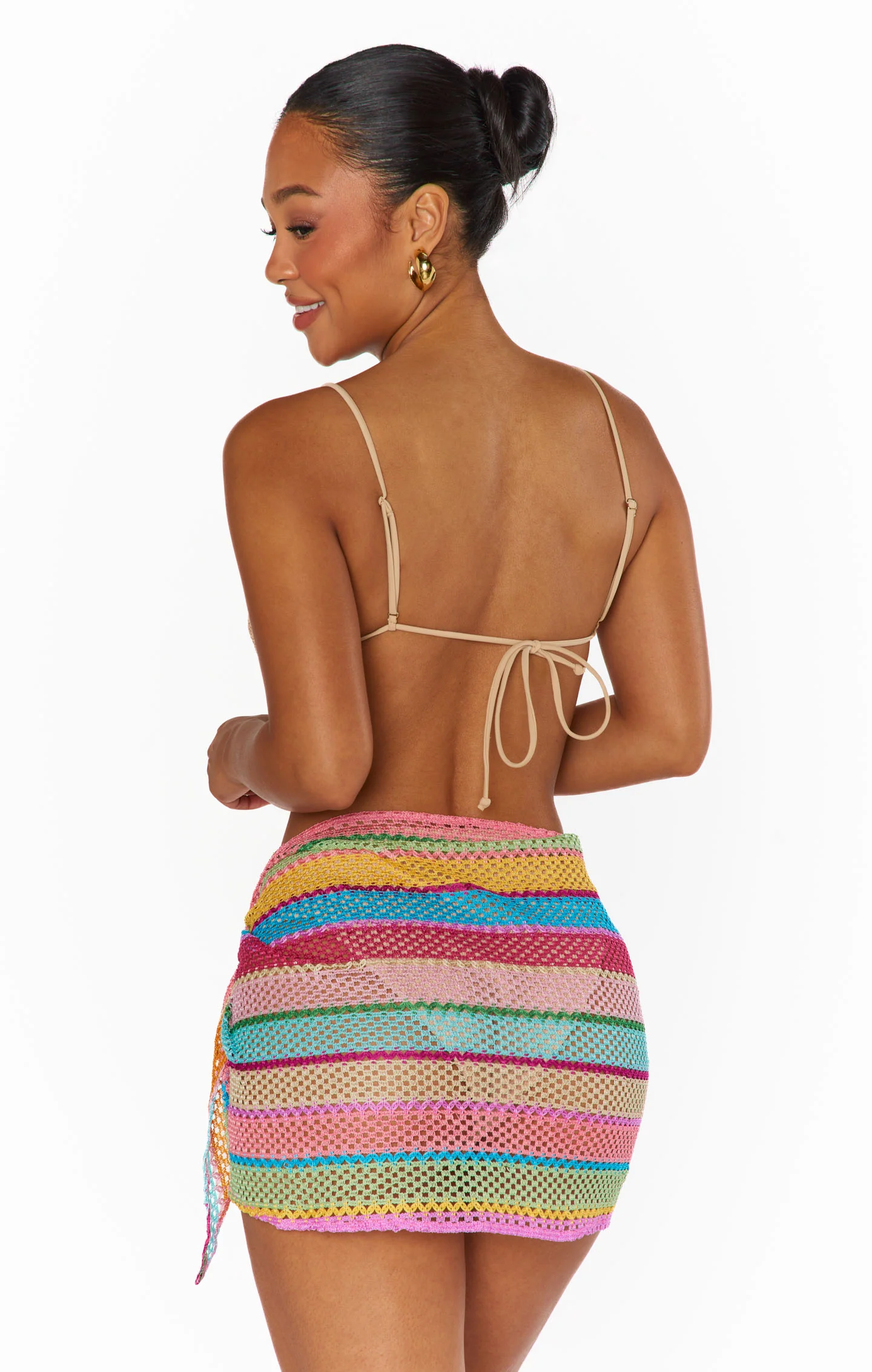 Lido Sarong ~ Multi Crochet - Image 6