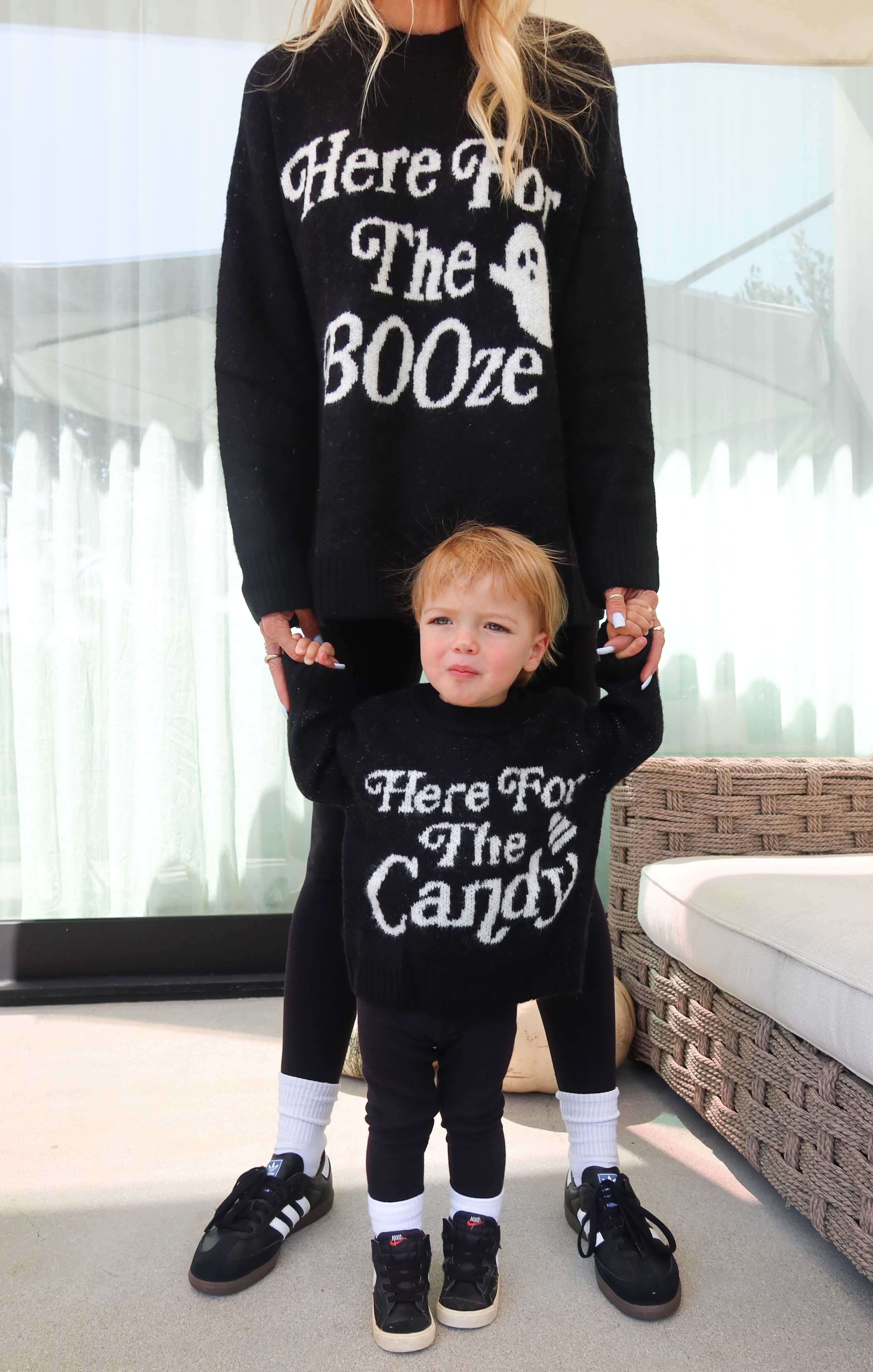 Lil Classic Crewneck Sweater ~ Candy Graphic Knit - Image 3
