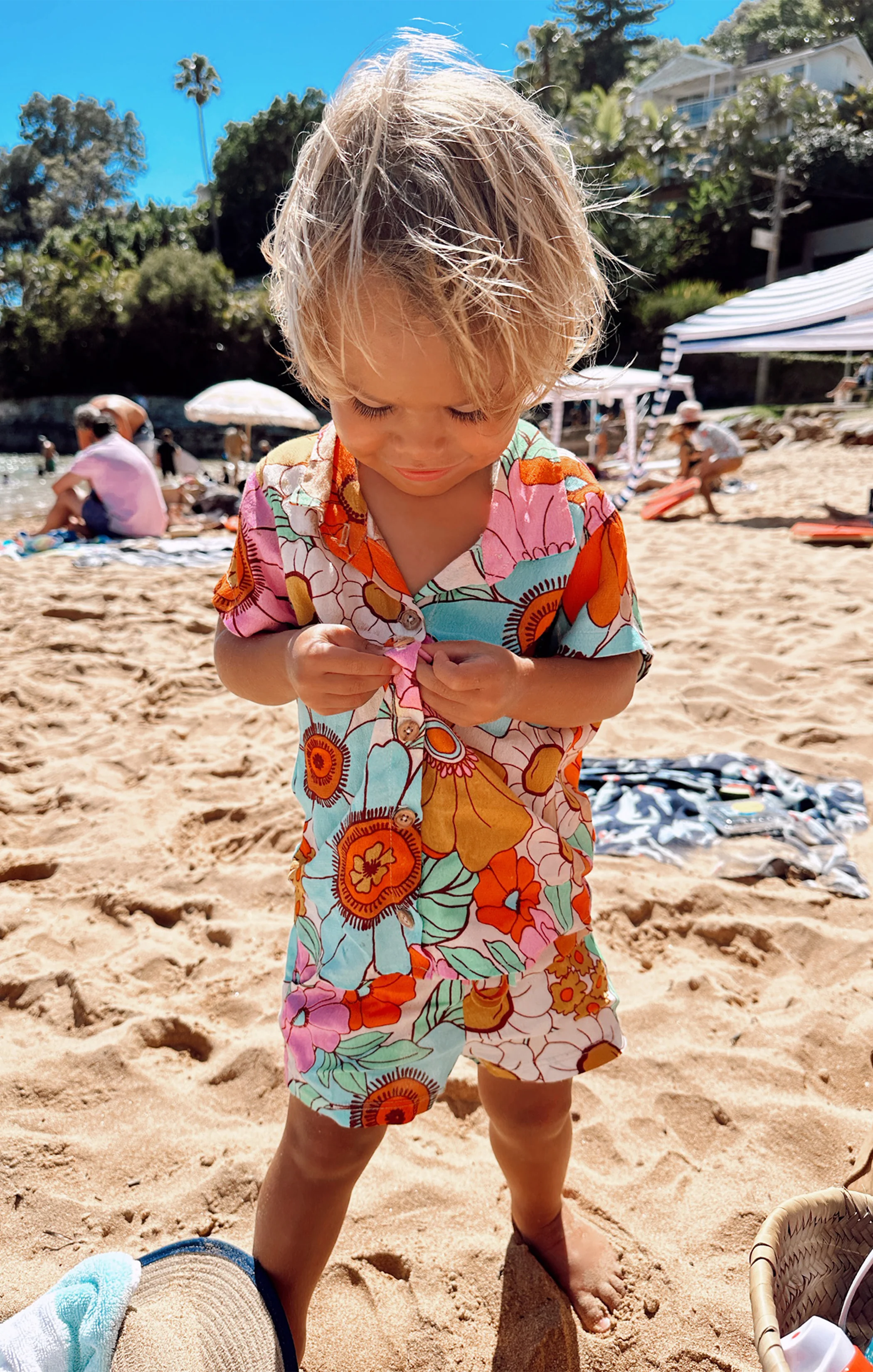 Lil Easy Shorts ~ Flower Market - Image 3