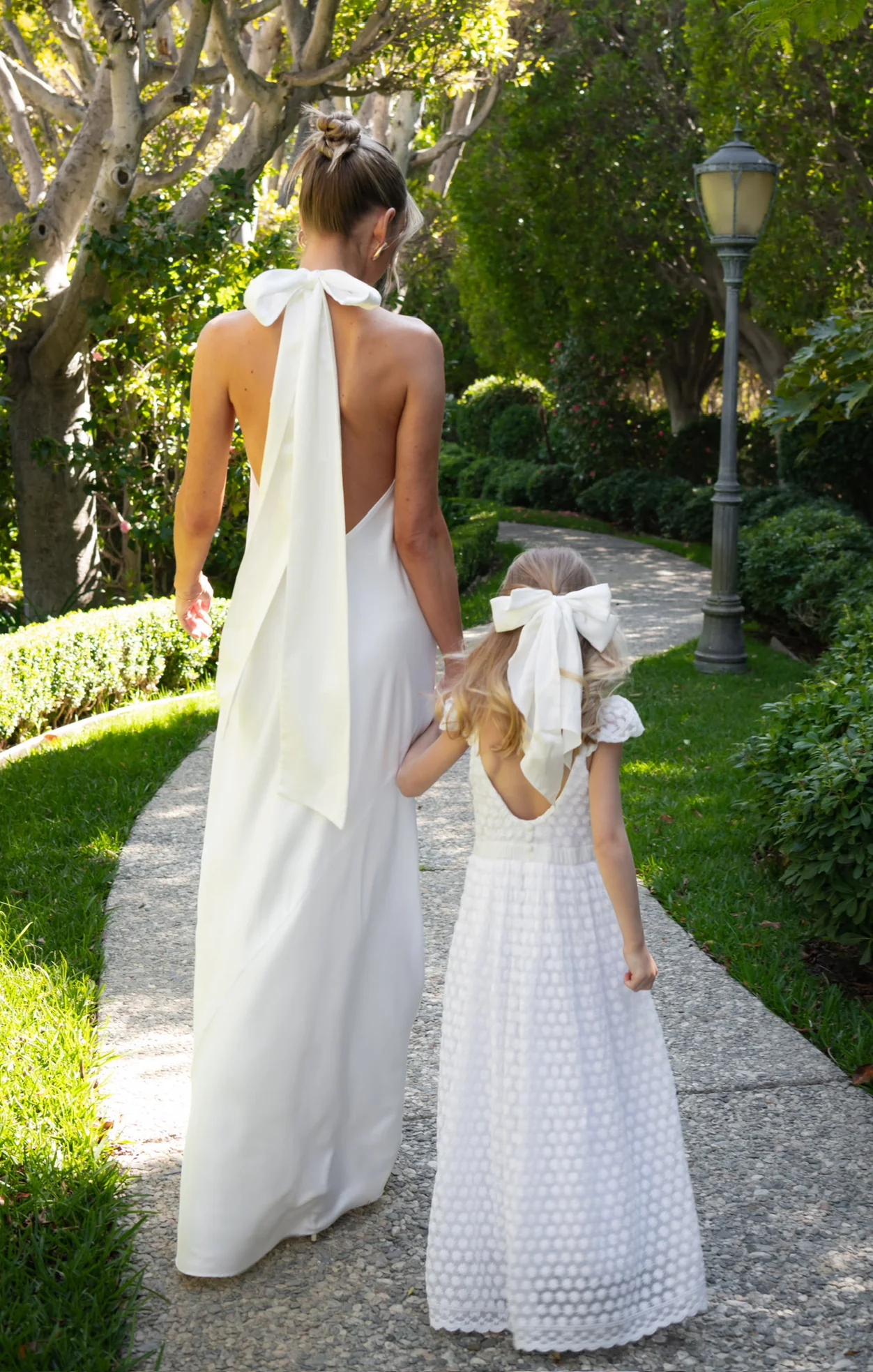 Lisa Maxi Dress ~ Ivory Luxe Satin - Image 8