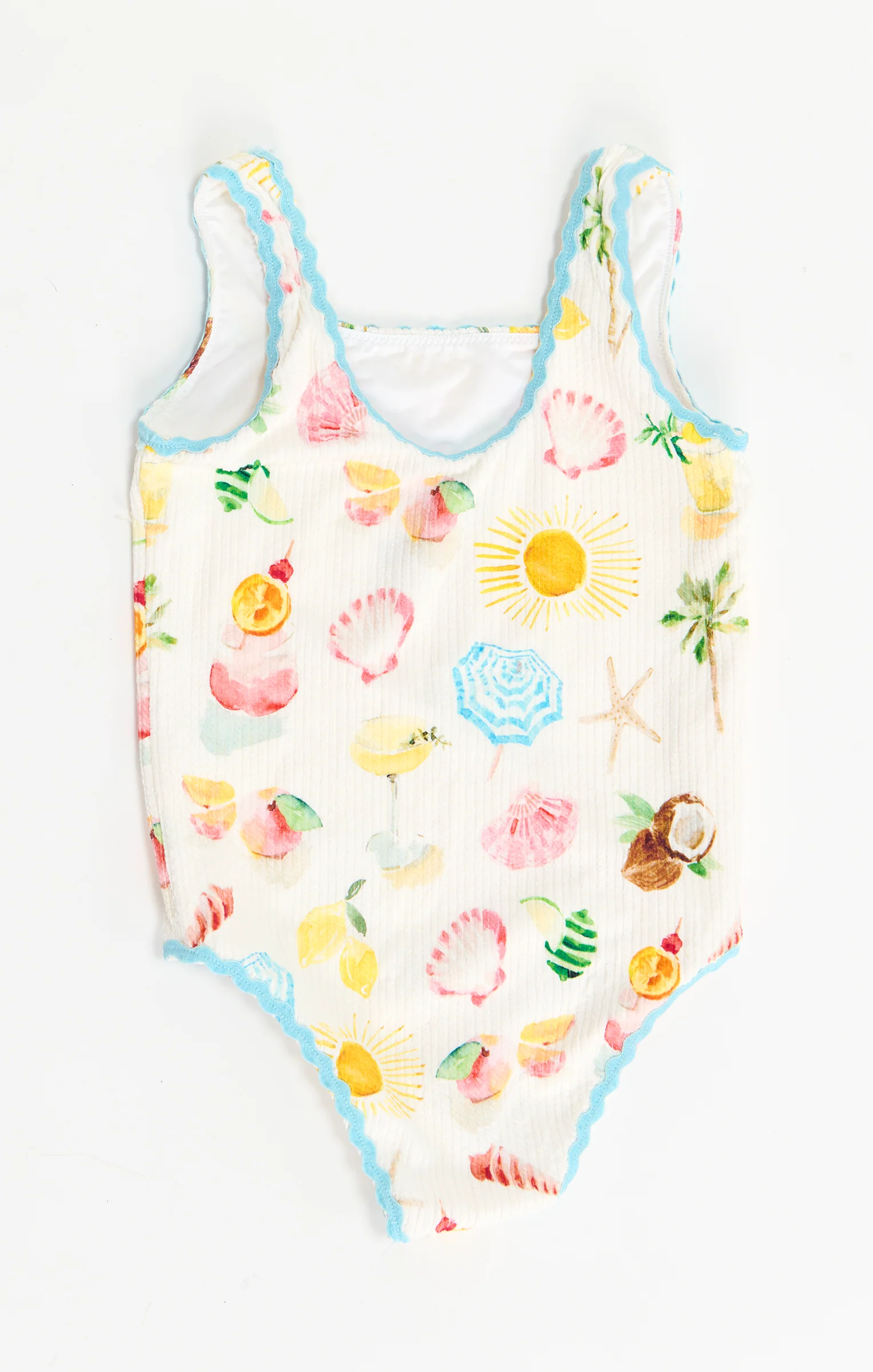 Little Babe One Piece ~ Seaside Treasures Scallop - Image 7