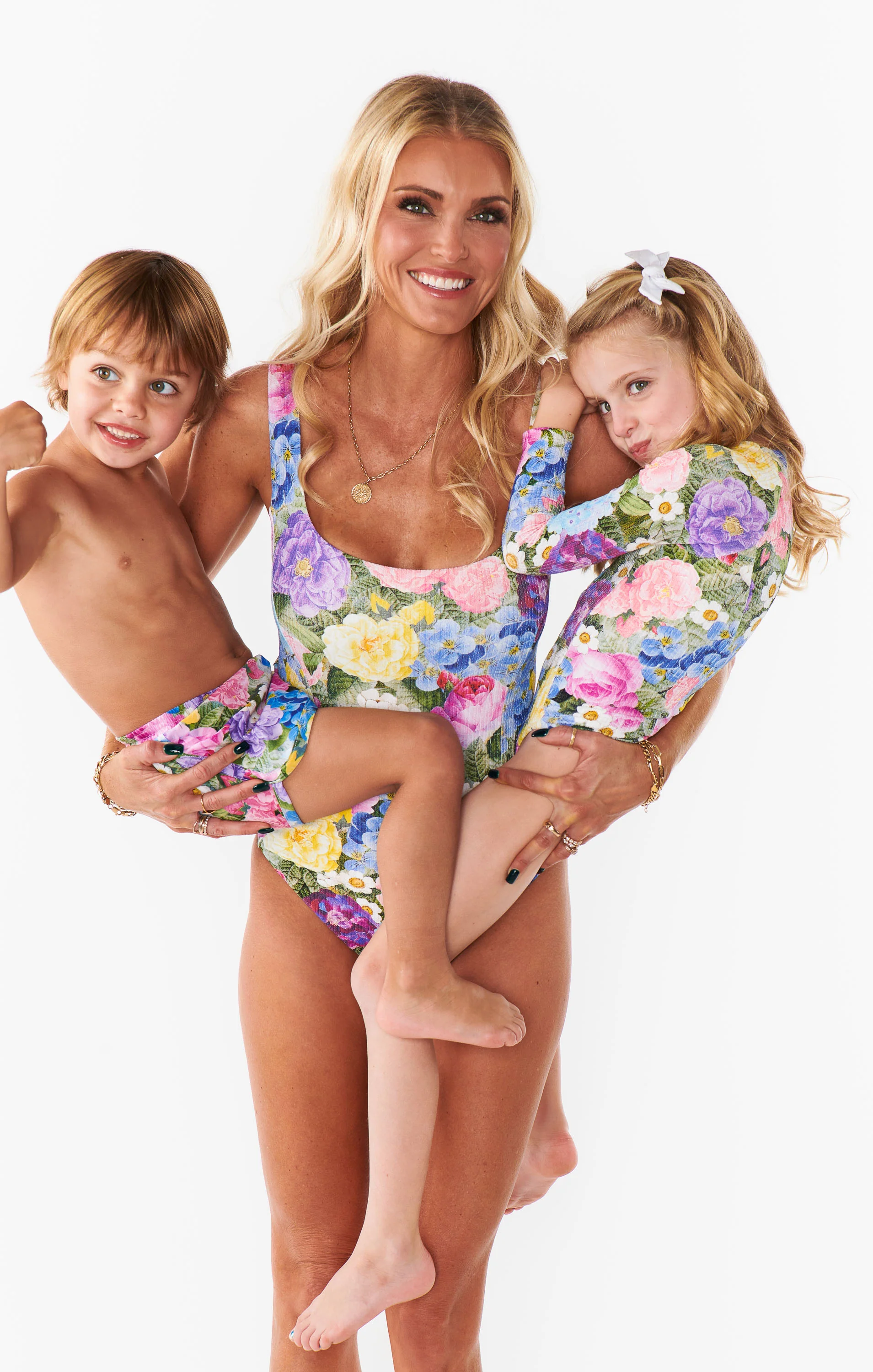 Little Beach Bum Trunks ~ Flower Shop - Image 4