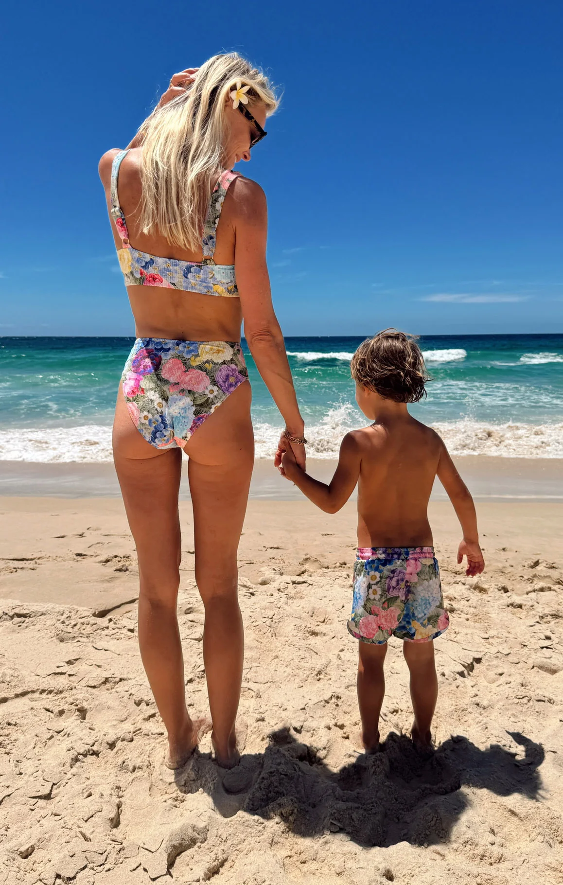 Little Beach Bum Trunks ~ Flower Shop - Image 6
