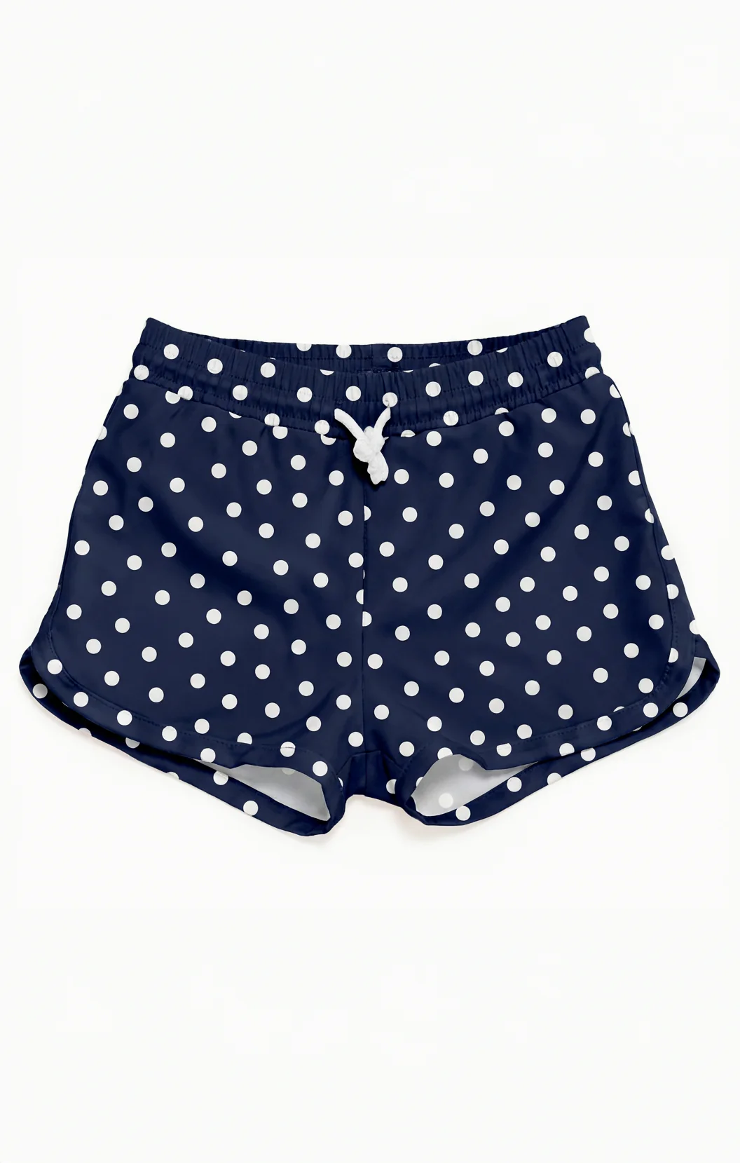 Little Beach Bum Trunks ~ Navy Polka Dot - Image 7