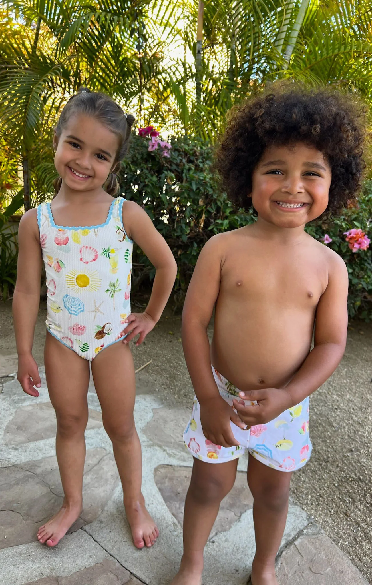 Little Beach Bum Trunks ~ Seaside Treasures - Image 7