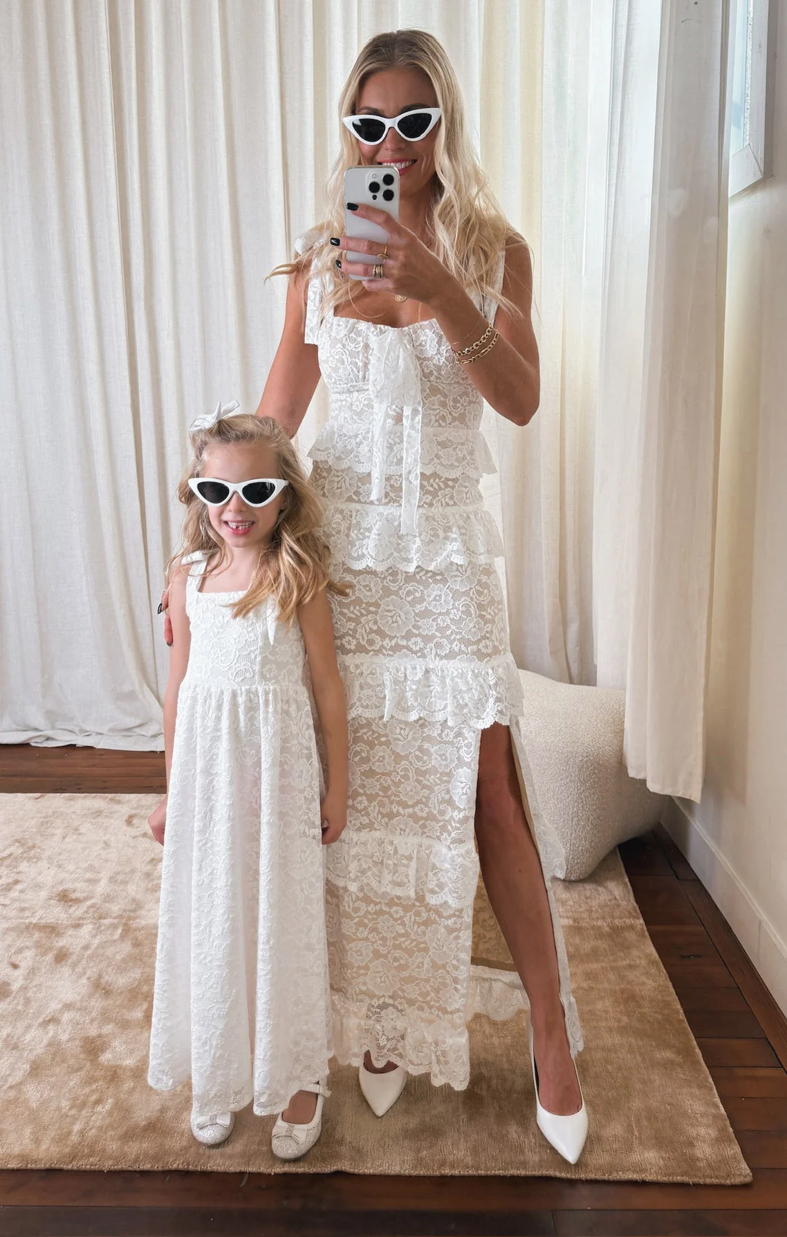 Little Claire Maxi ~ White Forever Lace - Image 2