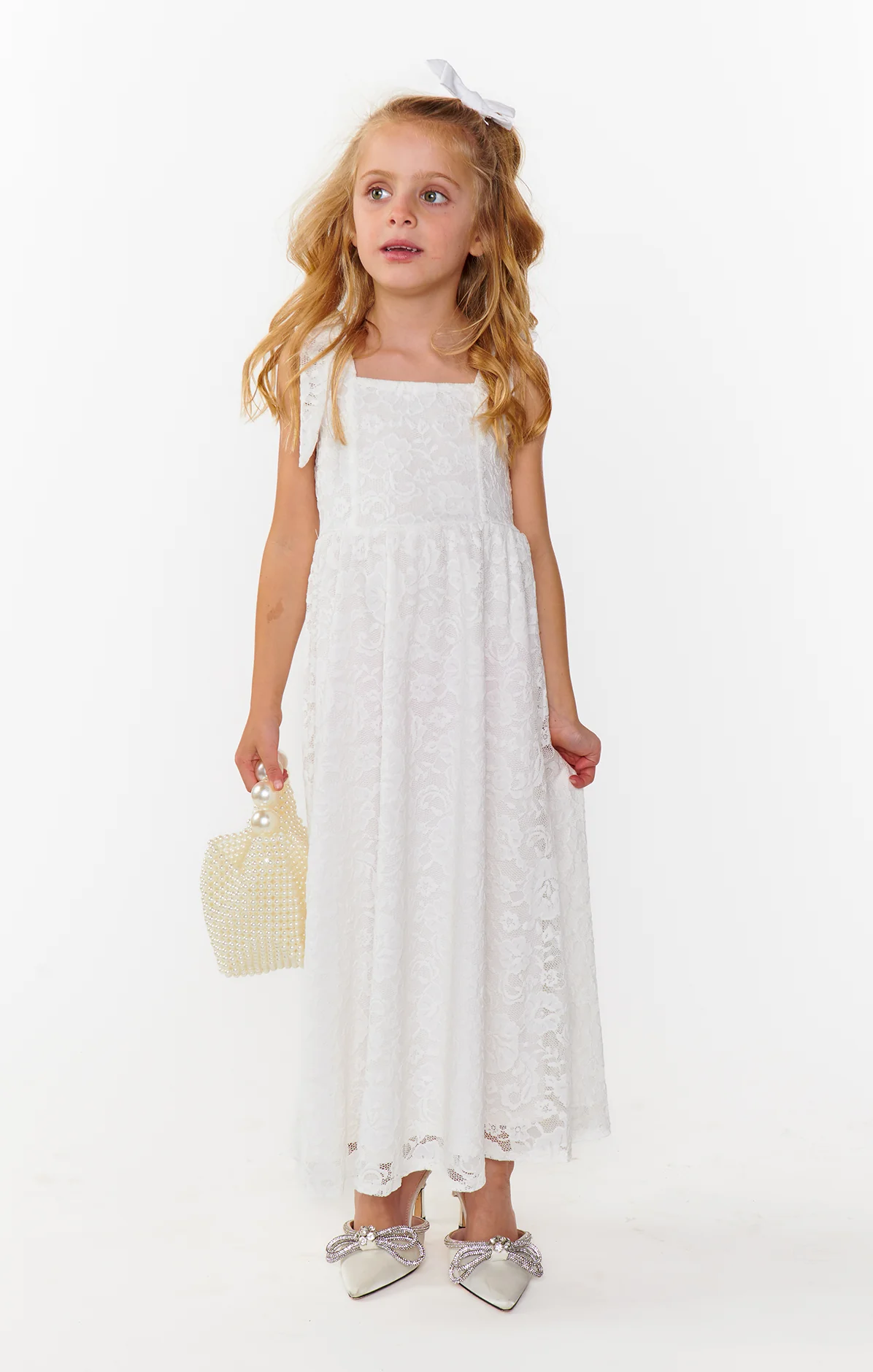 Little Claire Maxi ~ White Forever Lace - Image 6