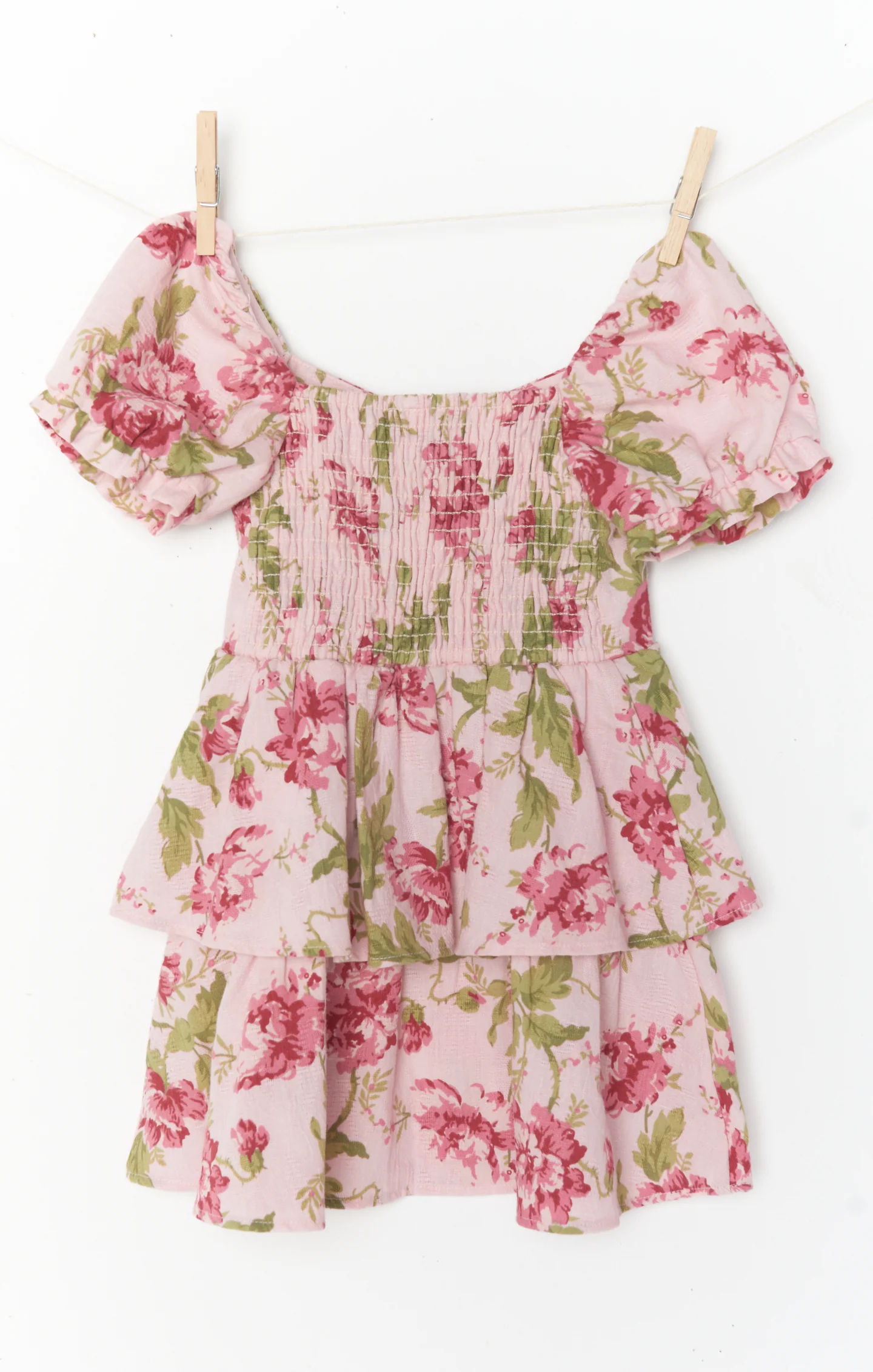 Little Miss Mini Dress ~ Garden Romantic - Image 4