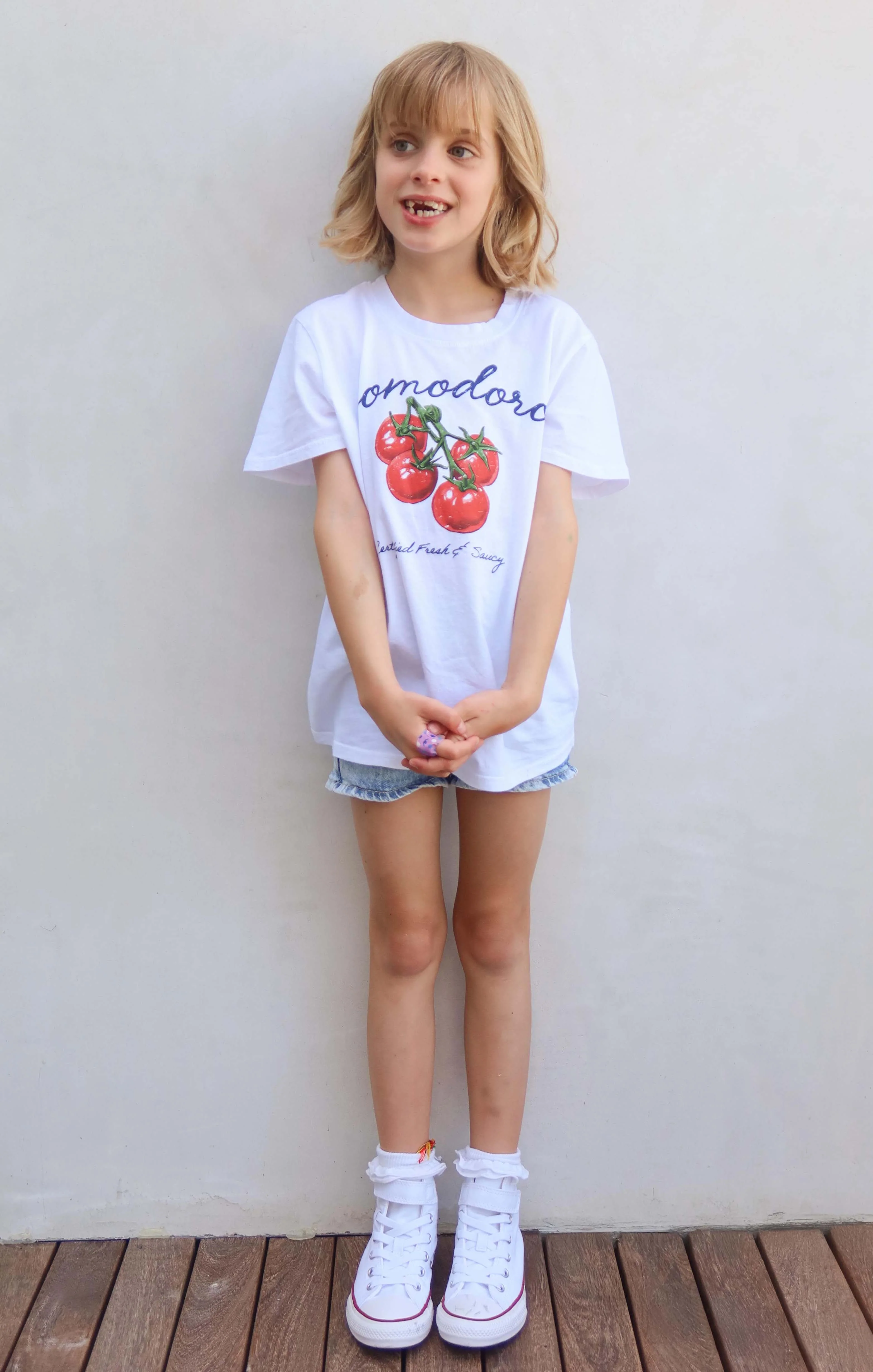 Little Travis Tee ~ Pomodoro Graphic - Image 4