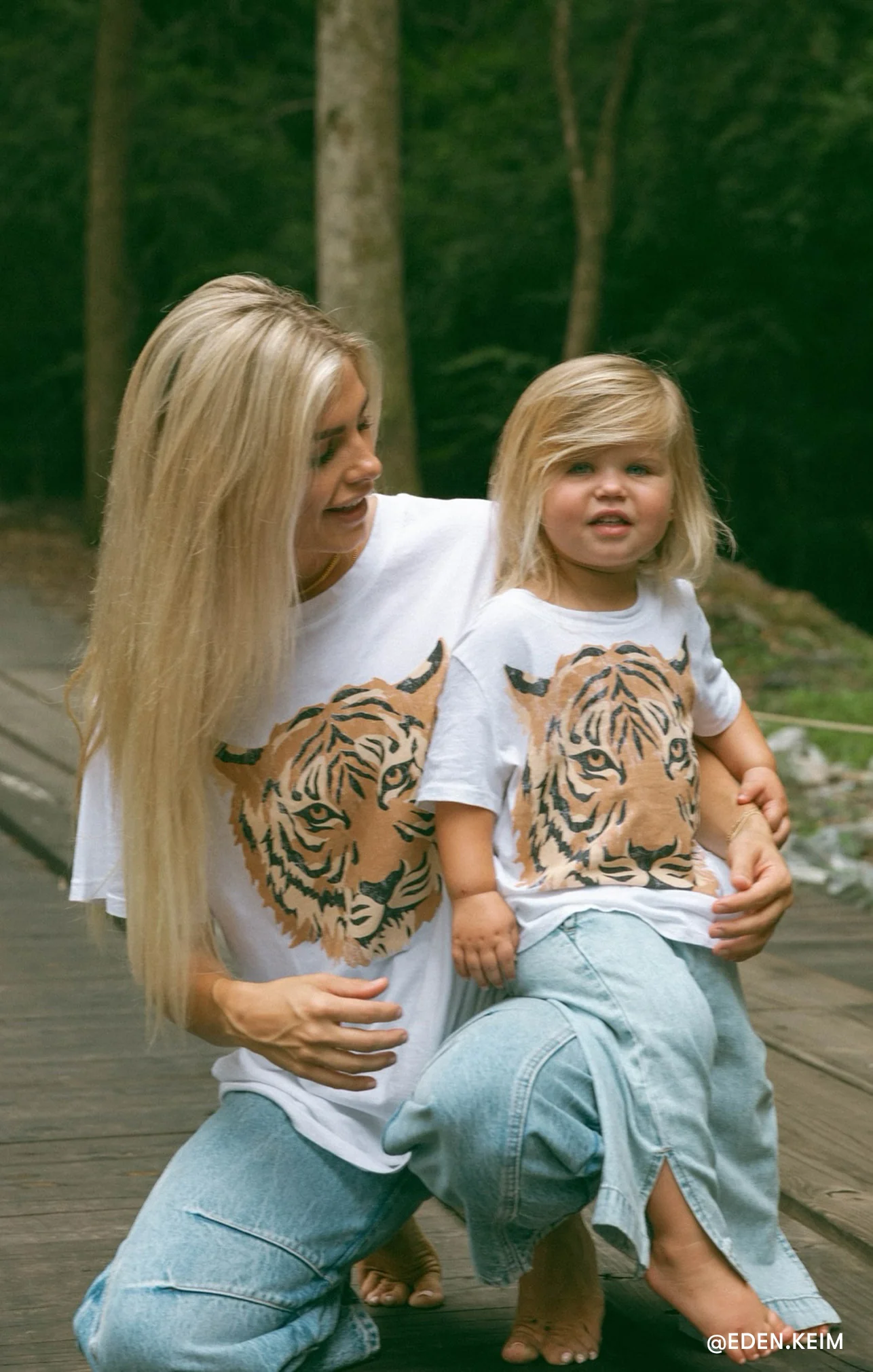 Little Travis Tee ~ Tiger Graphic - Image 4