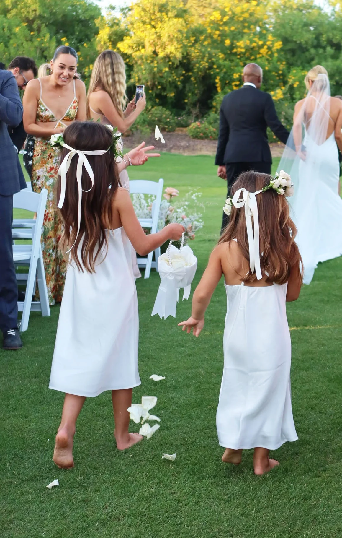 Little Verona Dress ~ Ivory Luxe Satin - Image 6