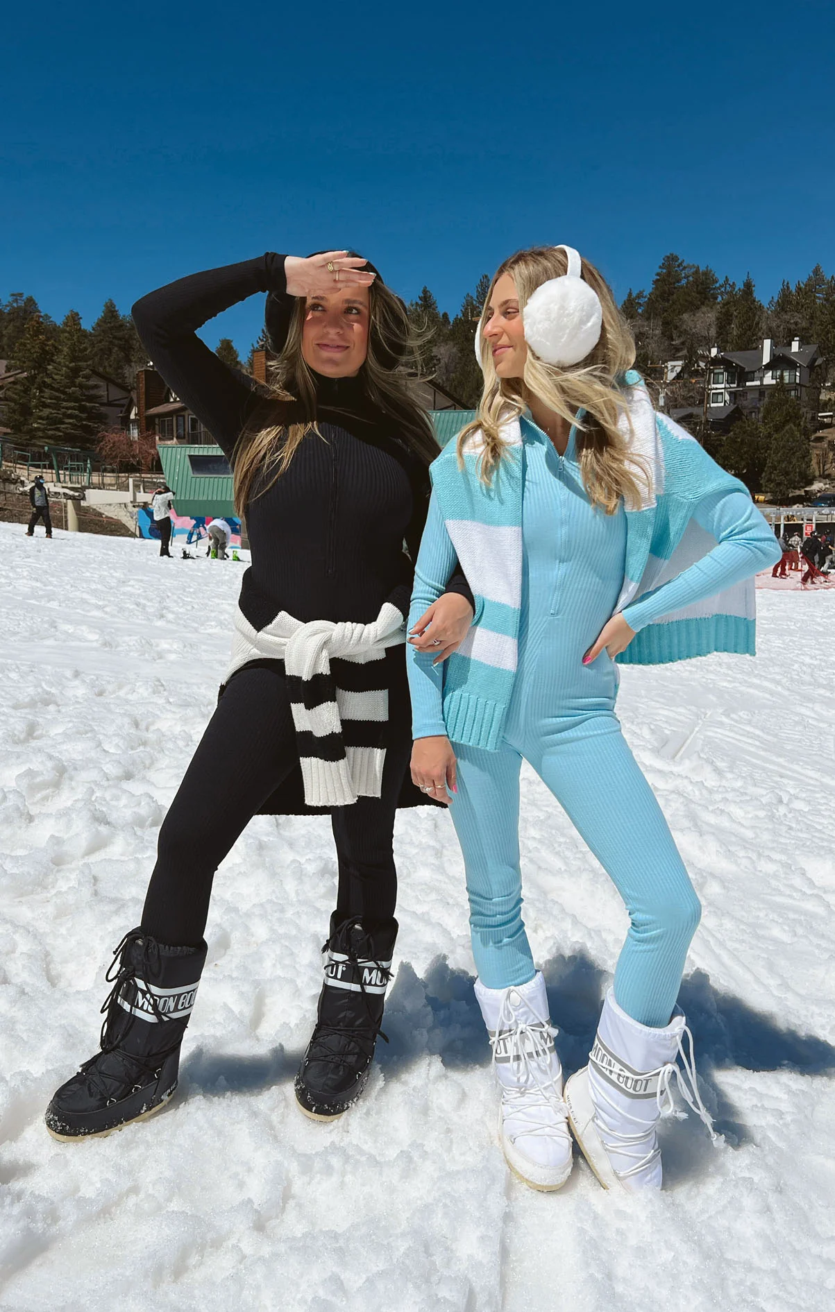 Lodge Onesie ~ Winter Rib Black - Image 2