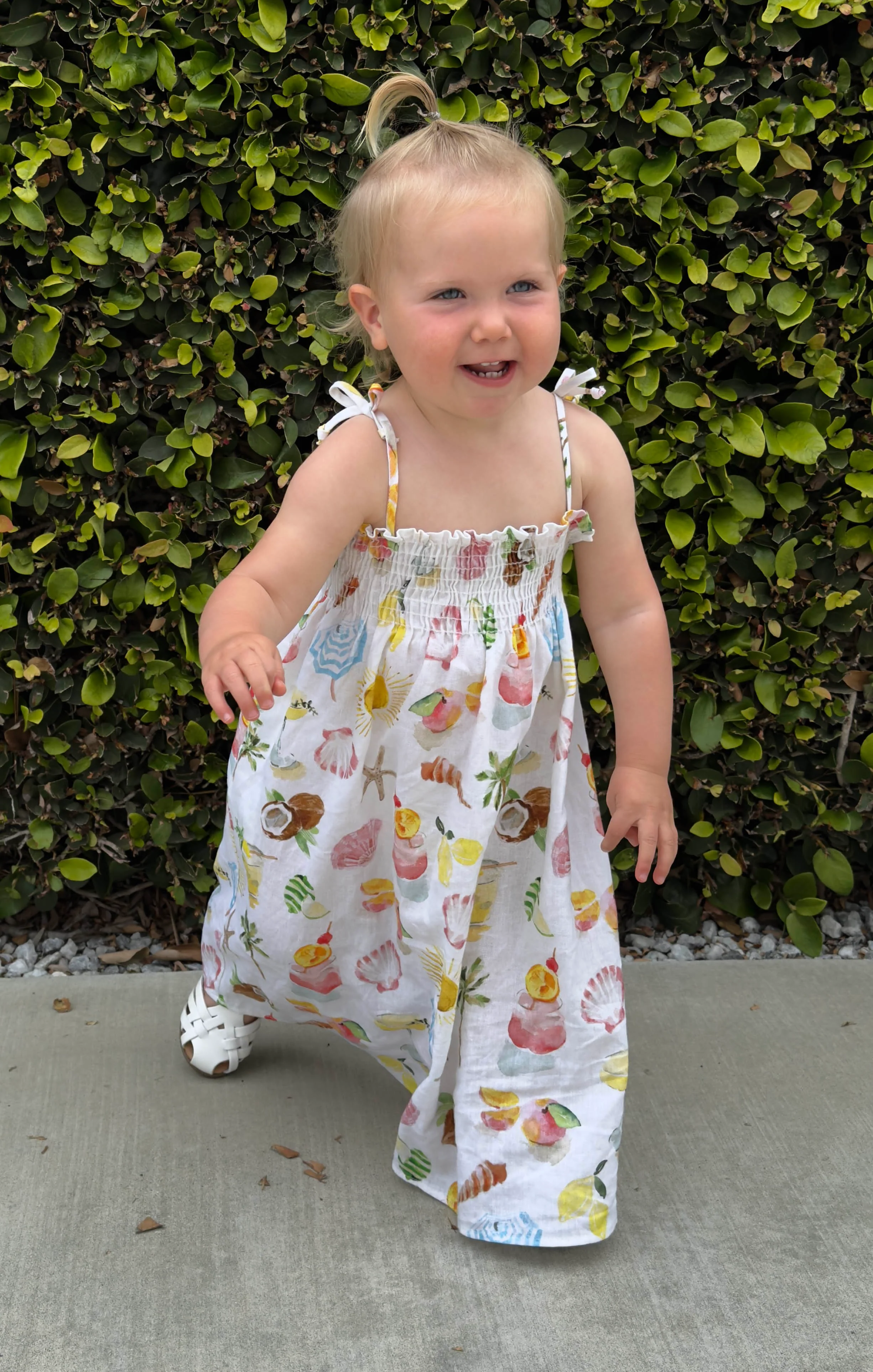 Lola Smocked Dress ~ Seaside Treasures - Image 4