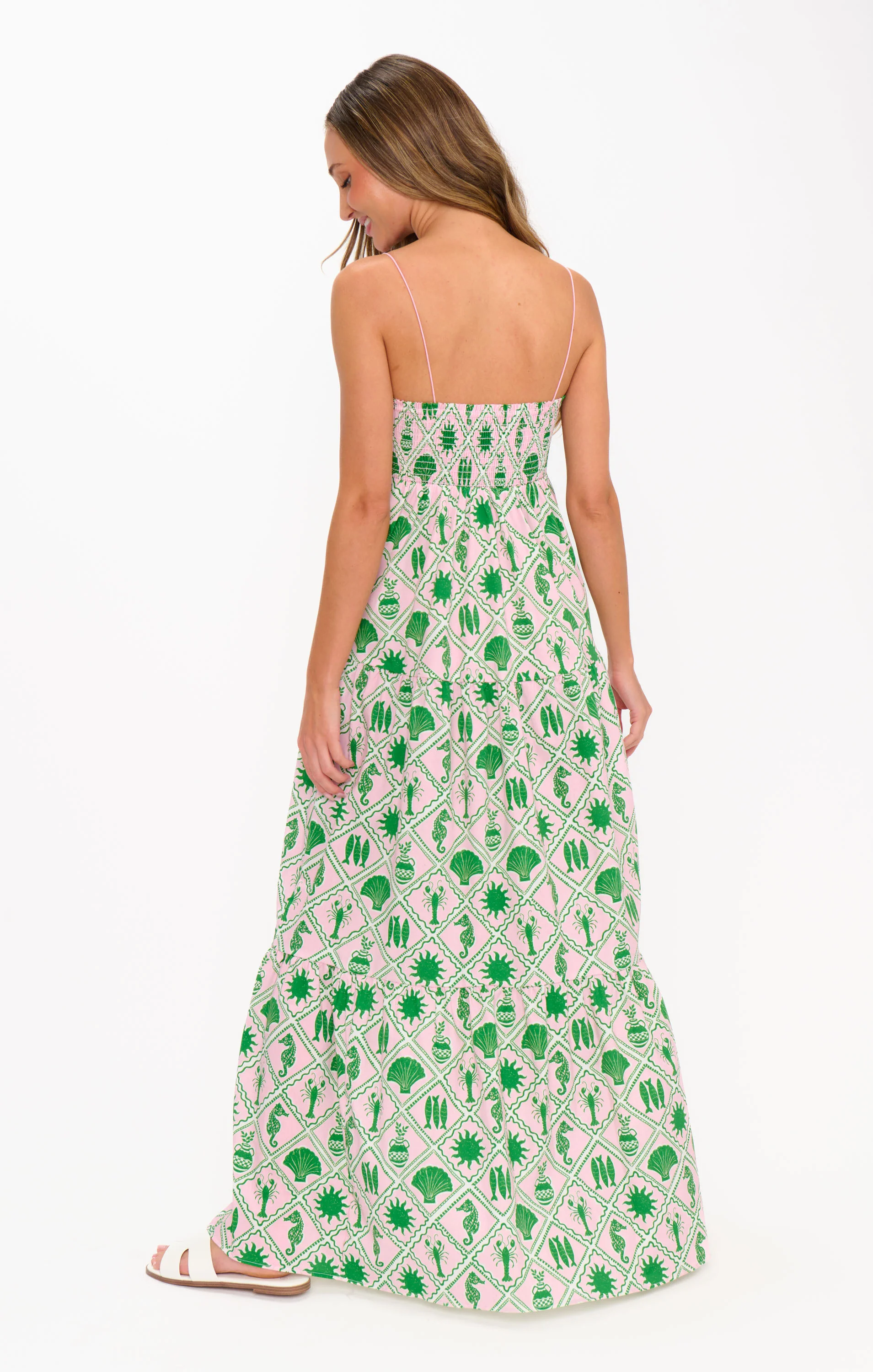 Long Weekend Maxi Dress ~ Coastal Collage - Image 2