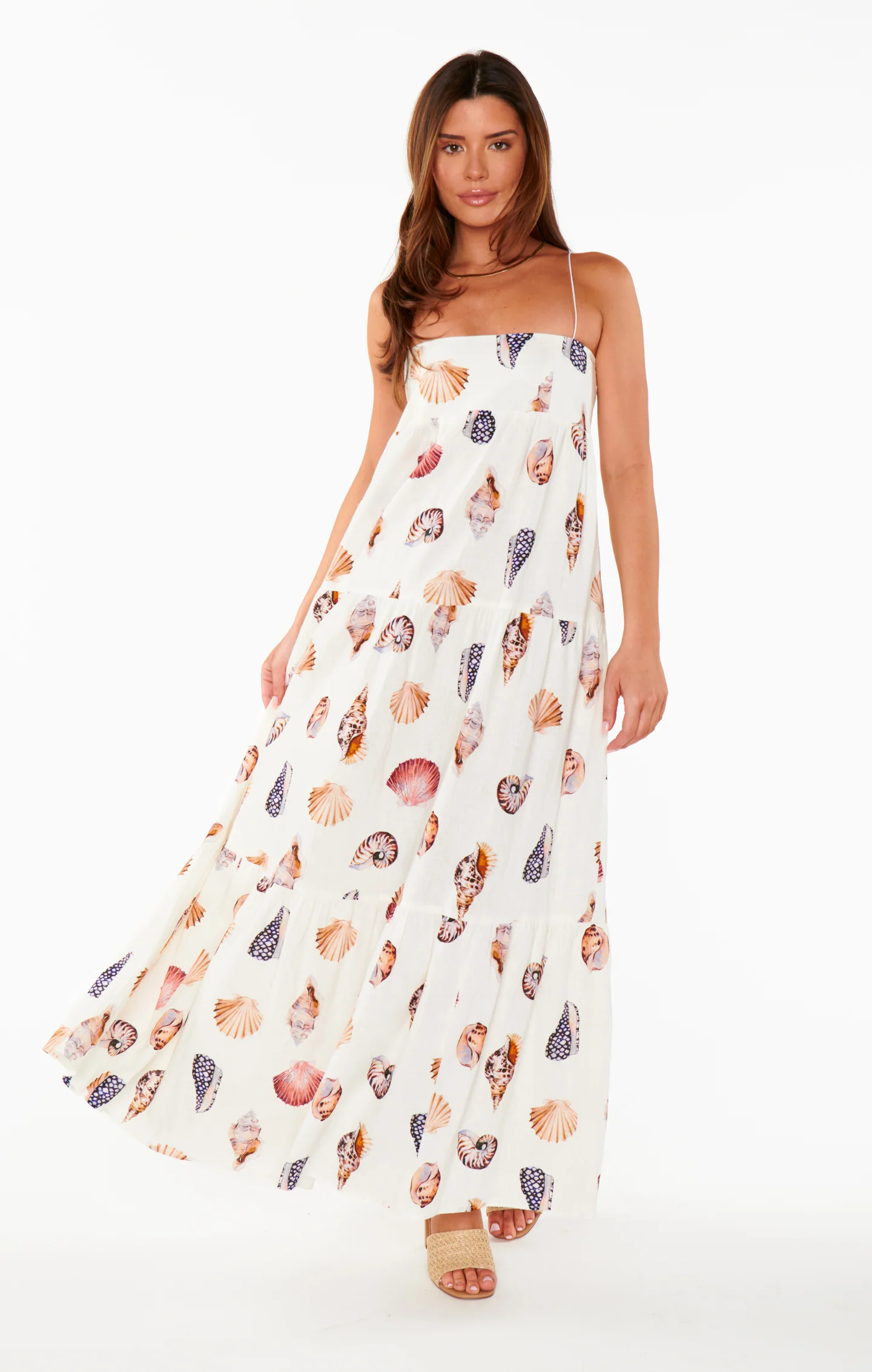 Long Weekend Maxi Dress ~ Shell Linen - Image 5