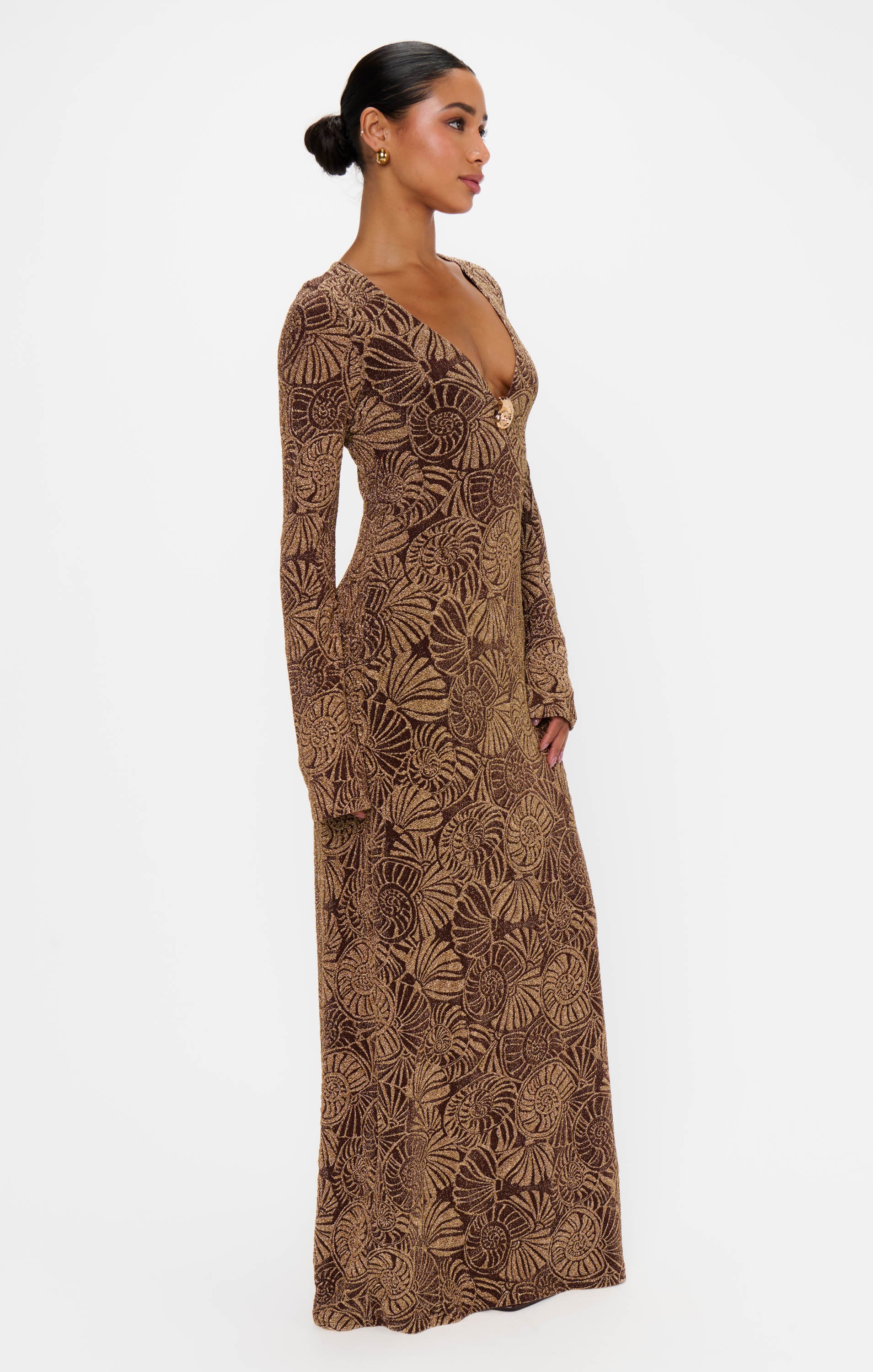Lopez Dress ~ Shell Sparkle Stretch - Image 6