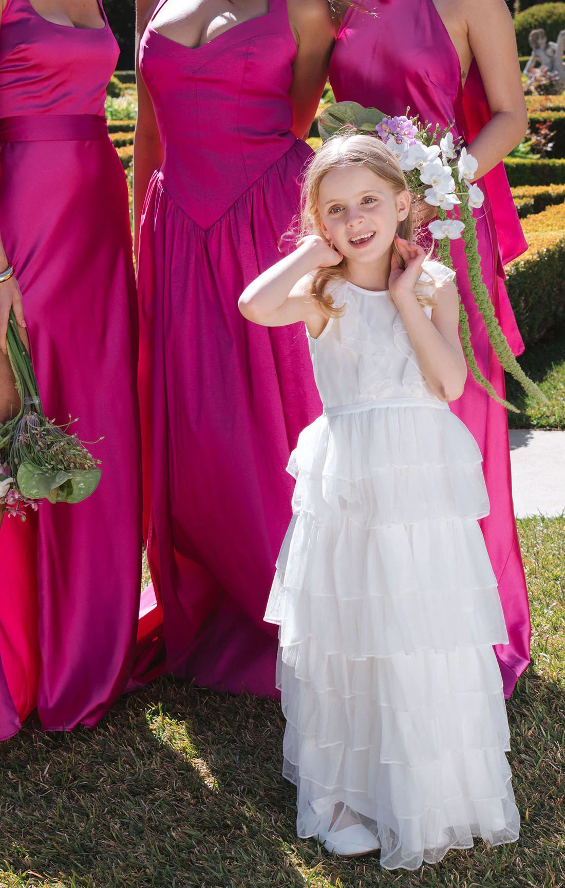 Lovebug Dress ~ White Tulle - Image 4