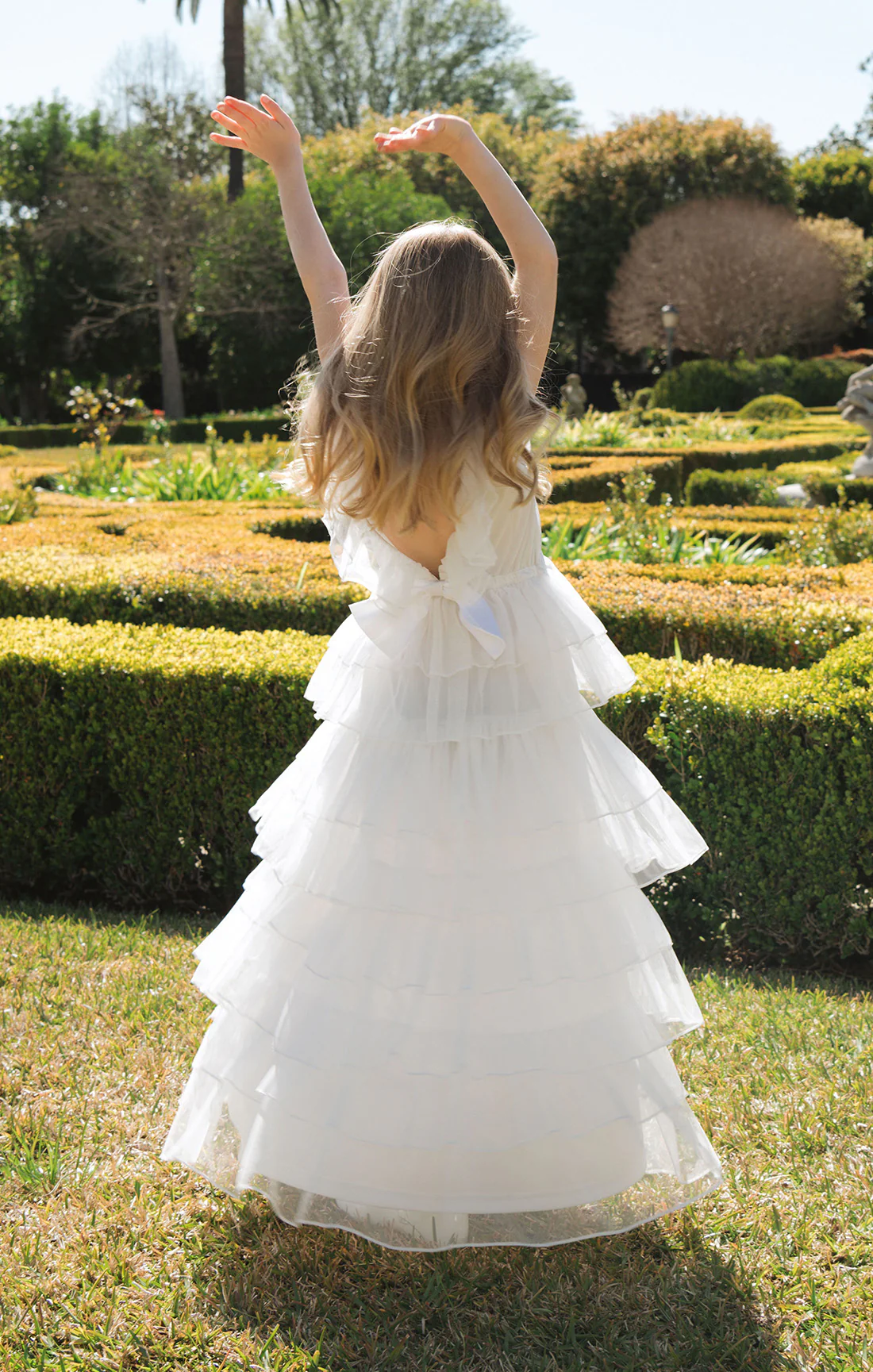 Lovebug Dress ~ White Tulle - Image 7