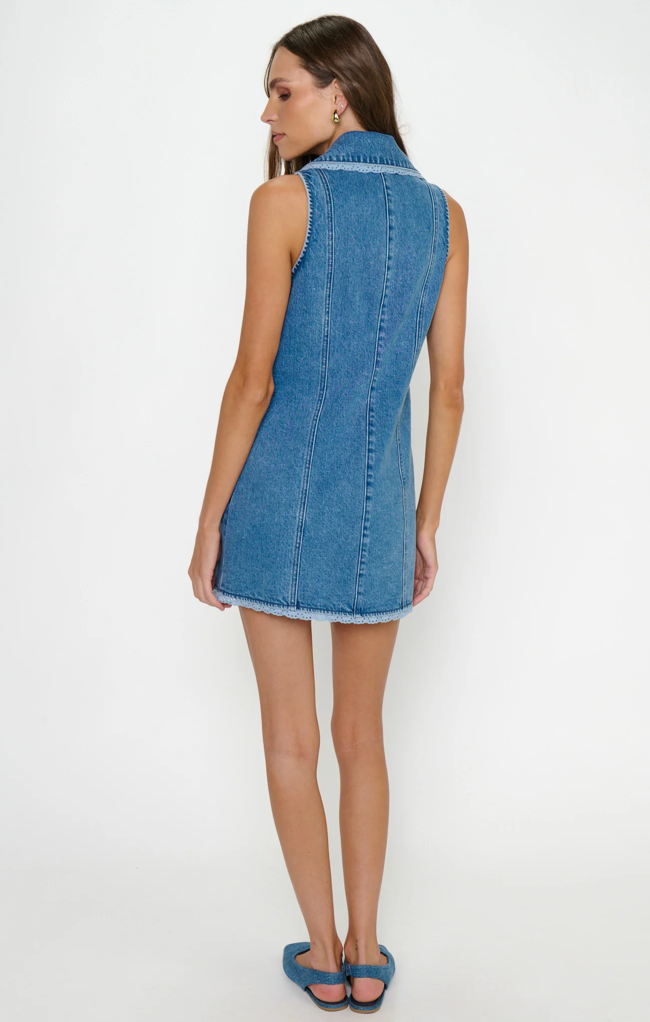 Maddox Dress ~ Waterfall Blue - Image 5